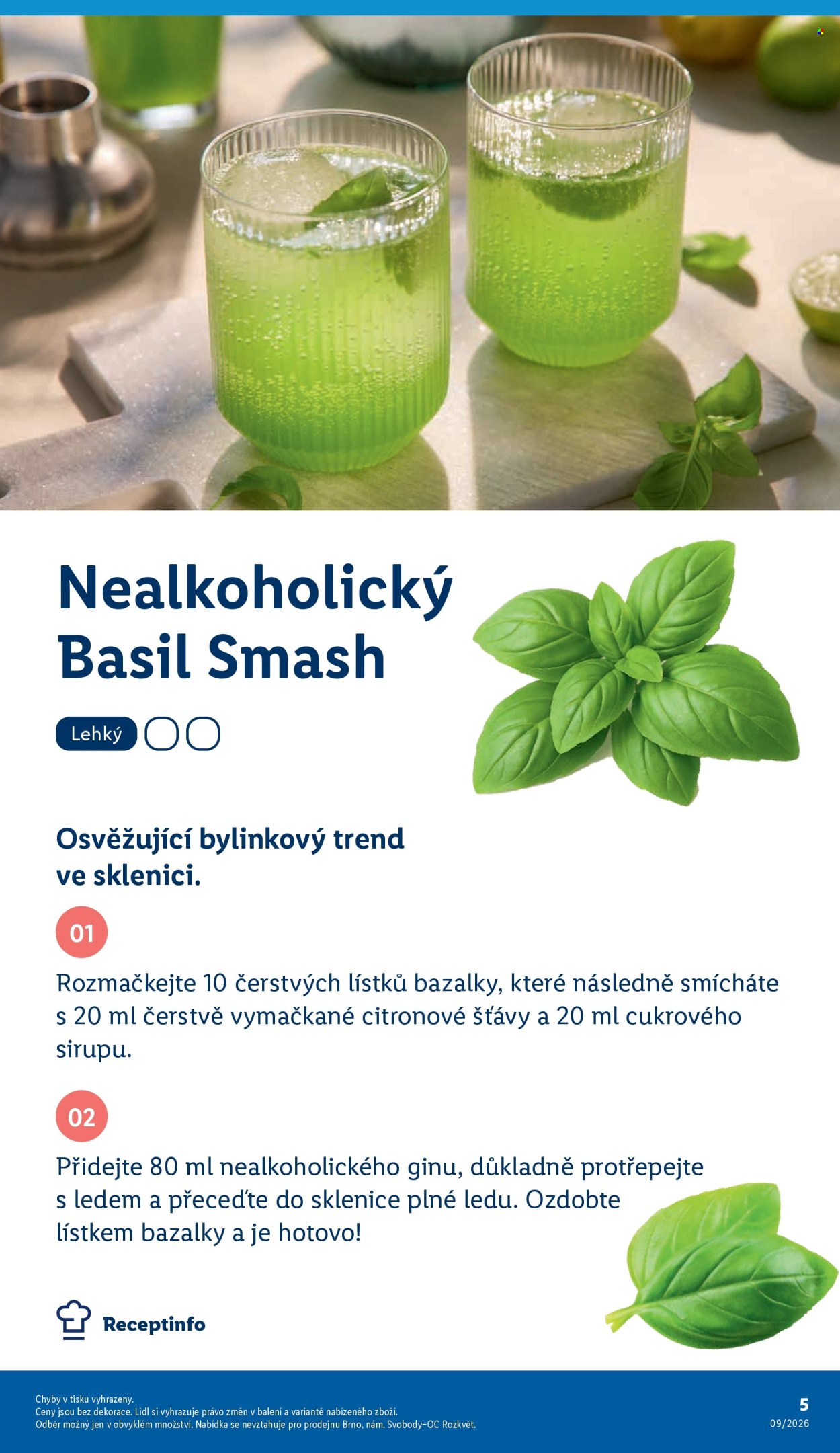 Leták Lidl. Strana 5