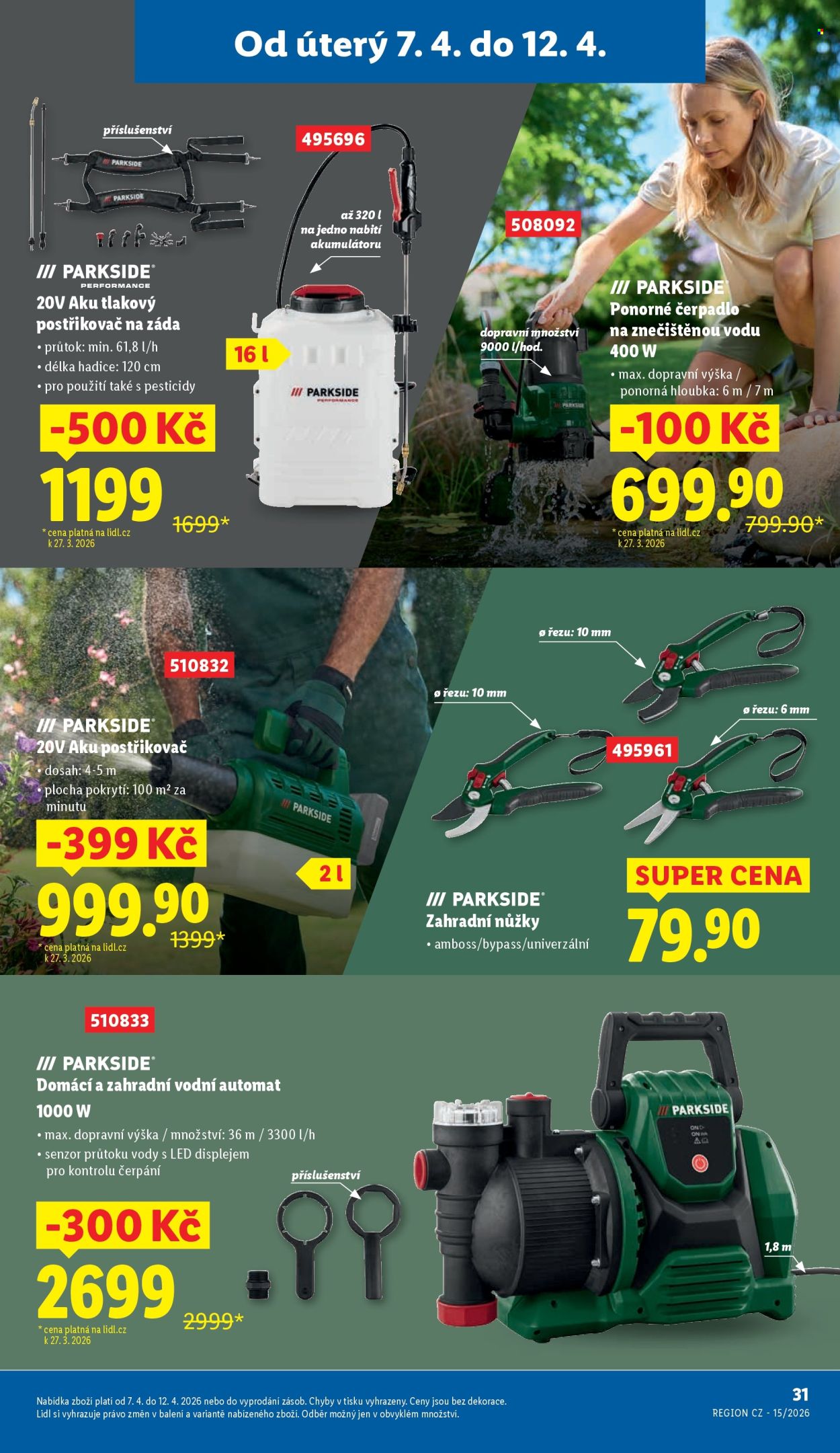 Leták Lidl. Strana 9