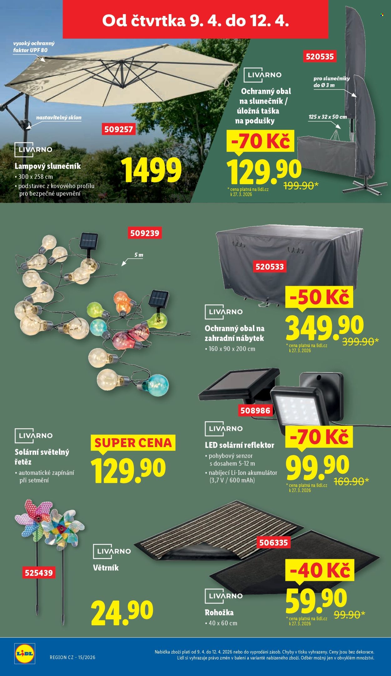 Leták Lidl. Strana 14