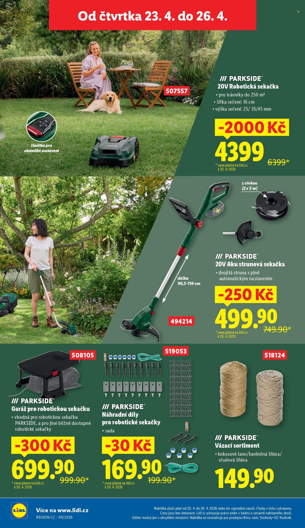 Leták Lidl. Strana 16
