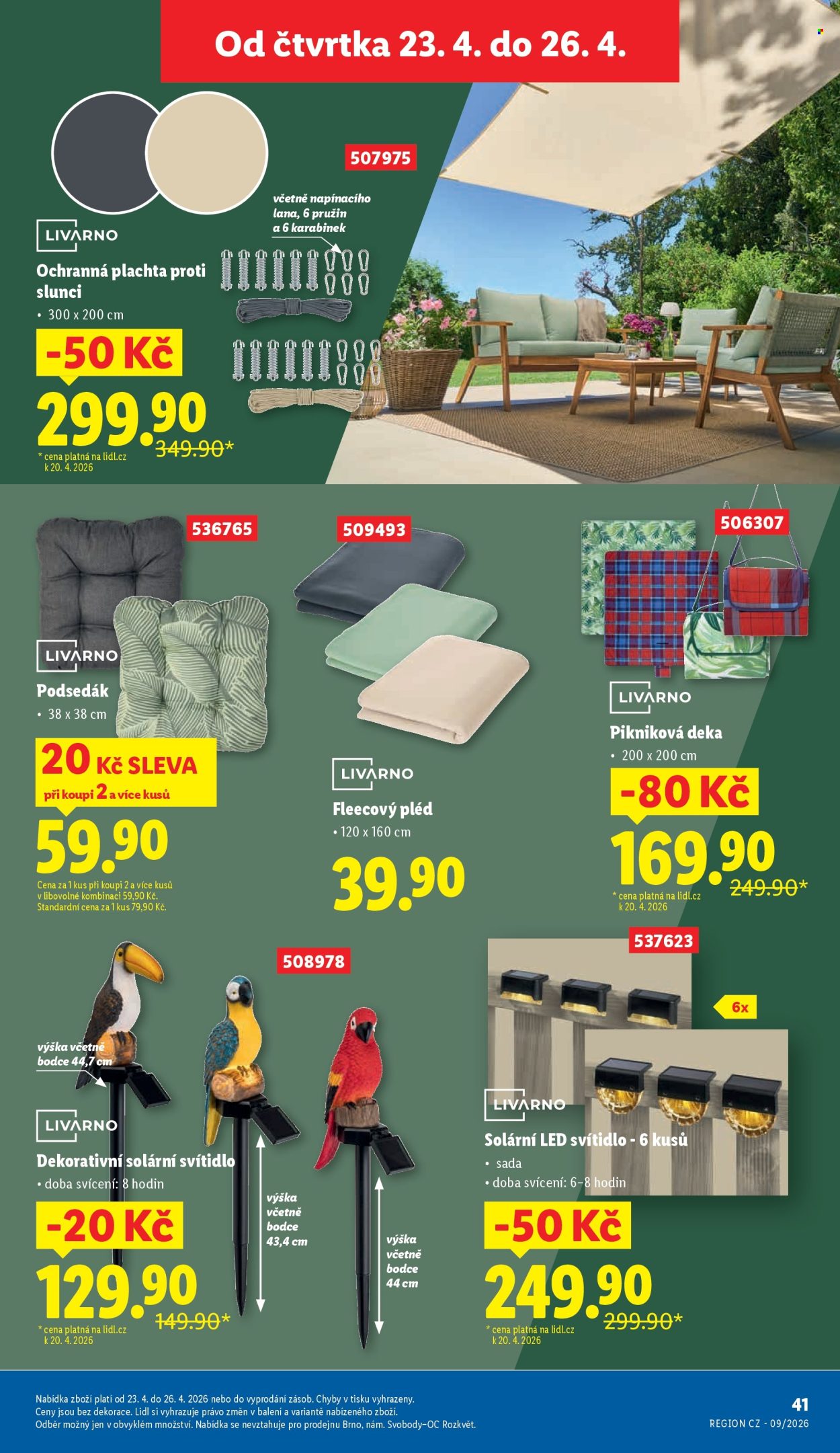 Leták Lidl. Strana 19
