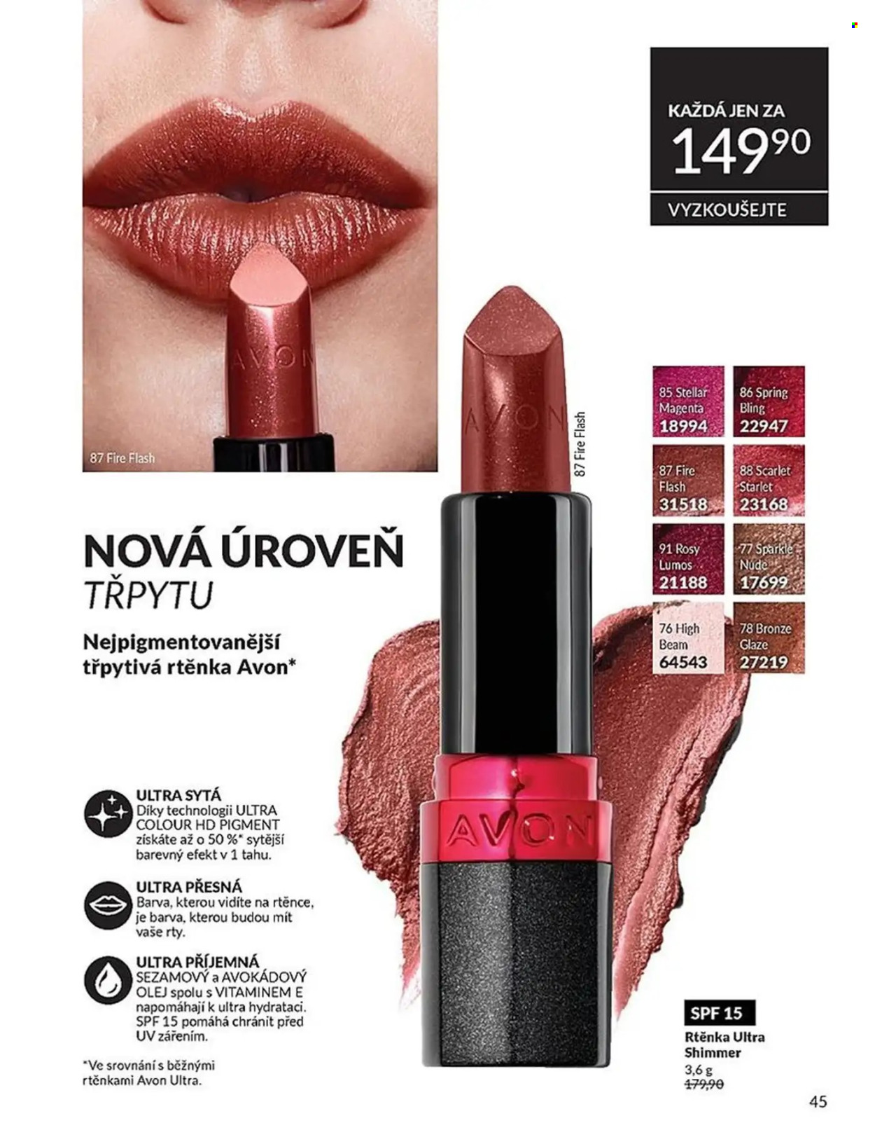 Leták AVON - 1.4.2026 - 30.4.2026. Strana 45