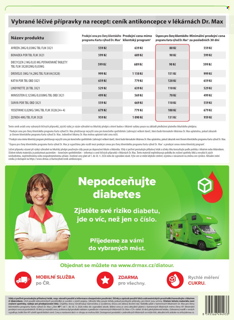 Leták Dr. Max - 1.4.2026 - 10.4.2026. Strana 16