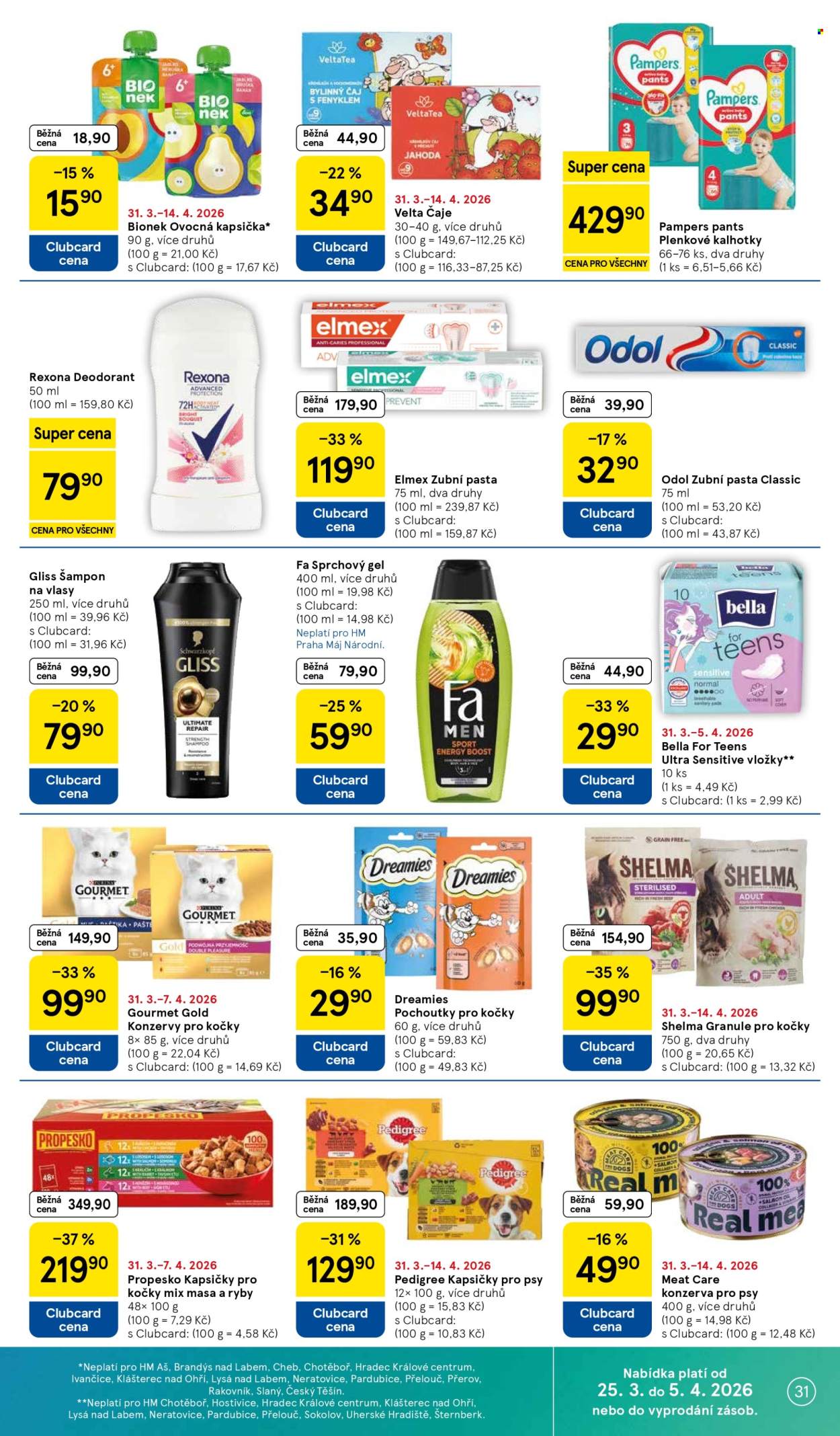 Leták TESCO - 31.3.2026 - 5.4.2026. Strana 31