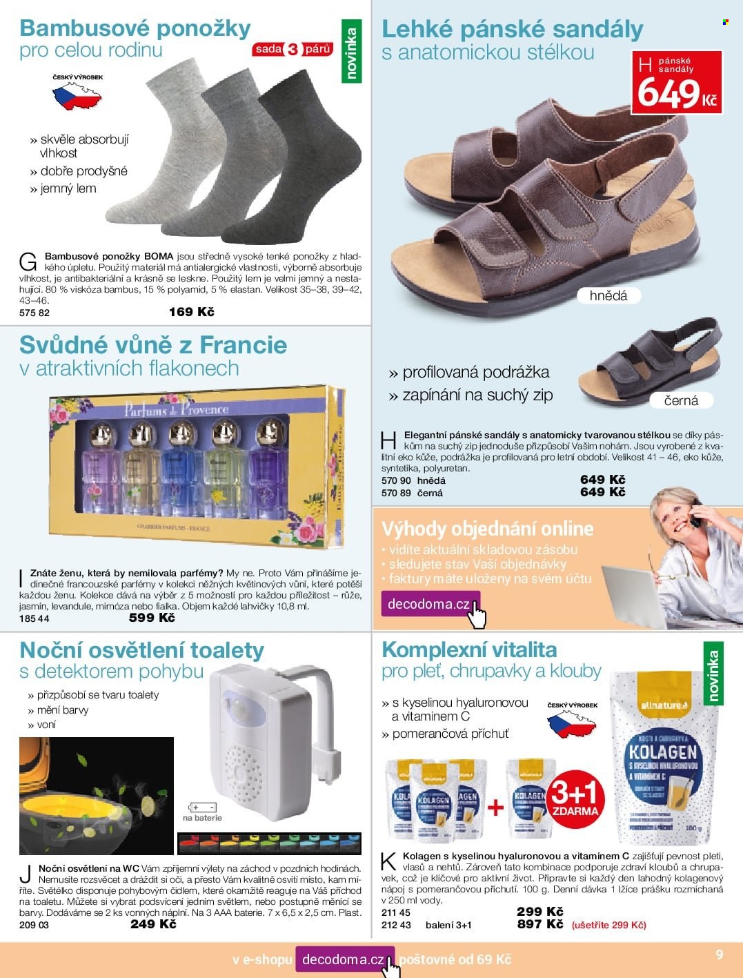 Leták decoDoma. Strana 9