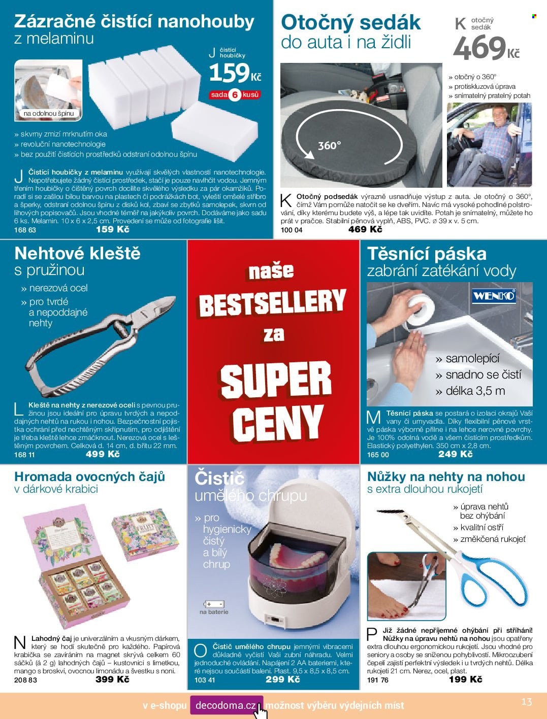 Leták decoDoma. Strana 13