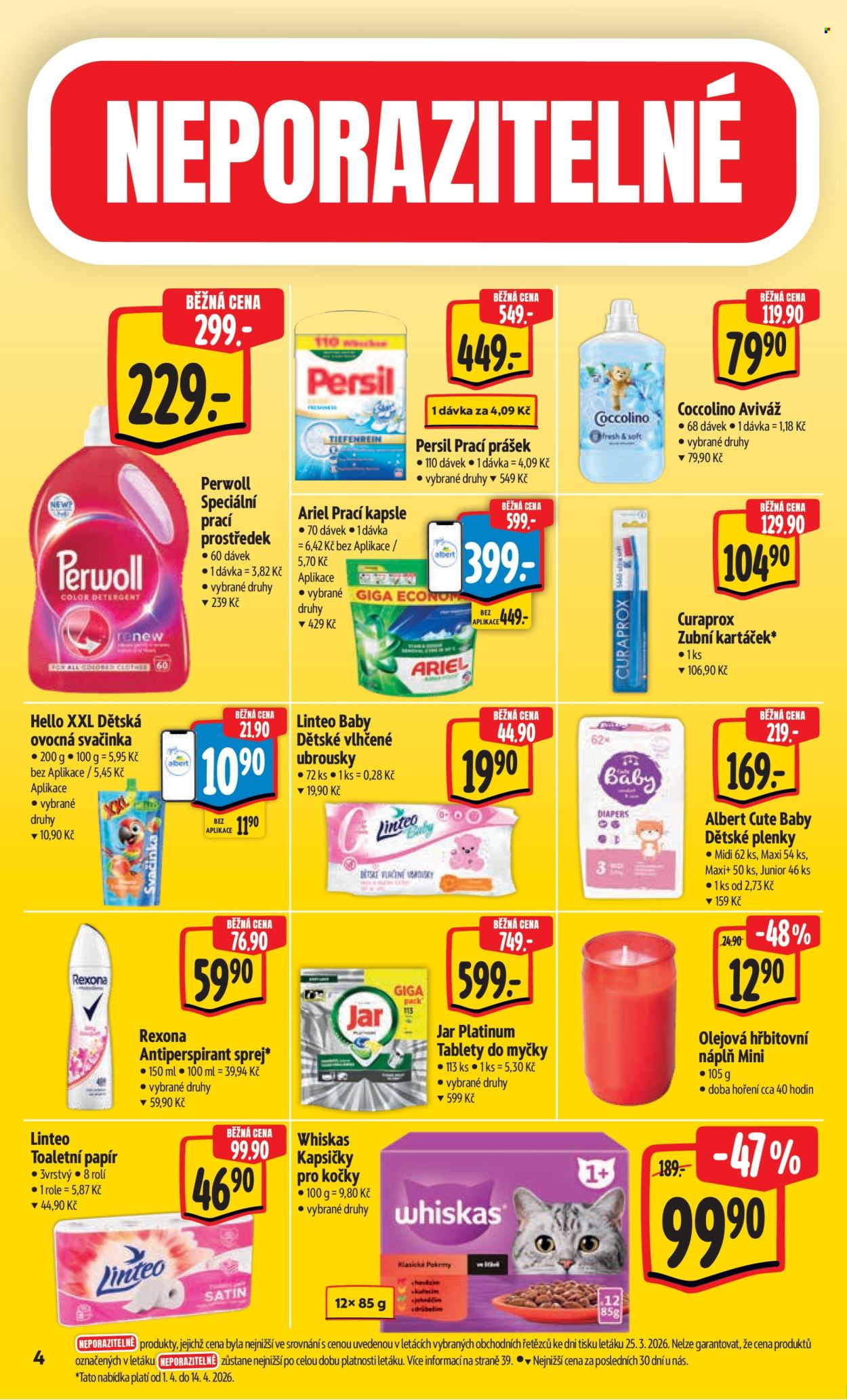 Leták Albert Hypermarket - 1.4.2026 - 5.4.2026. Strana 8