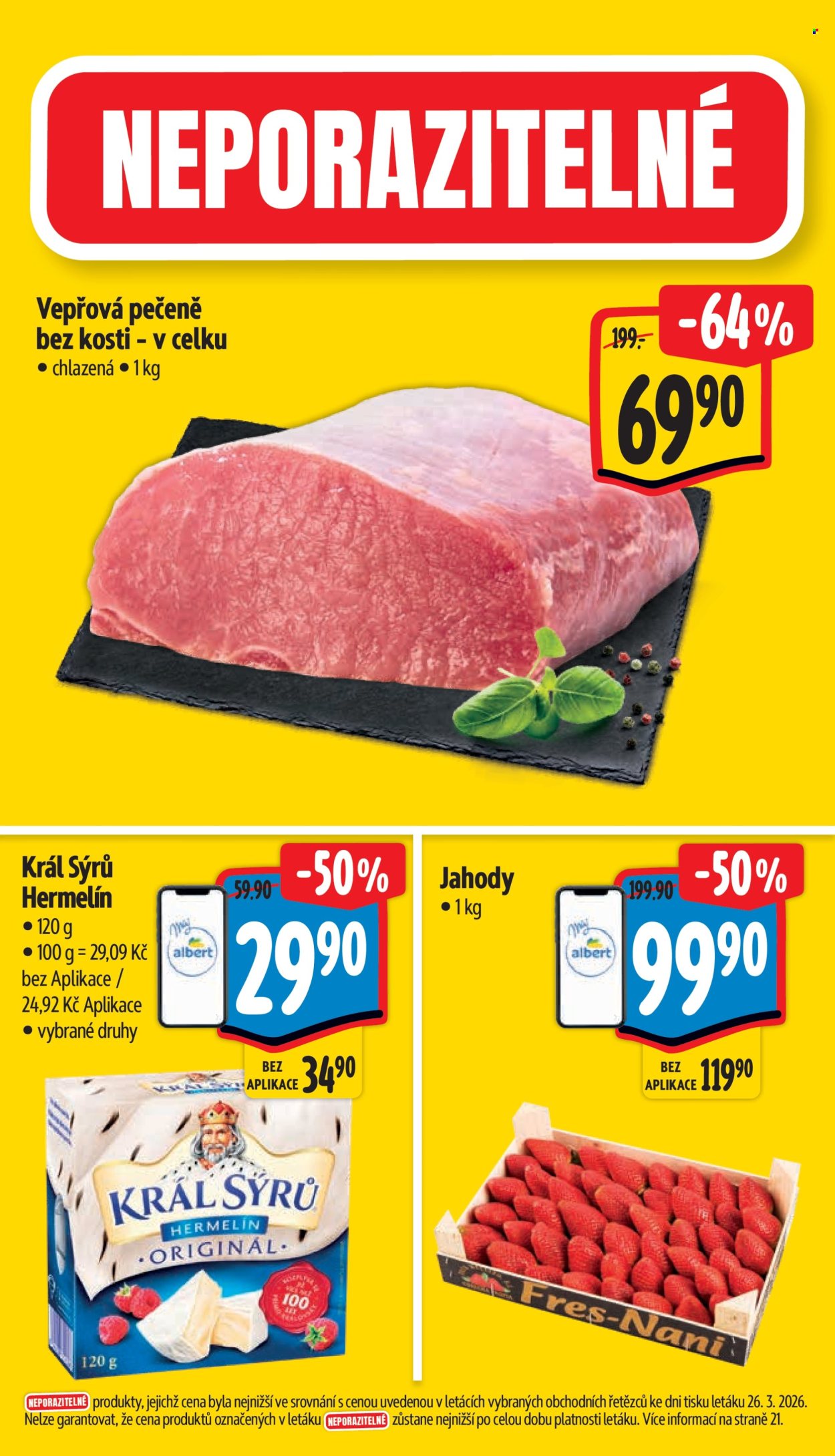 Leták Albert Supermarket - 1.4.2026 - 5.4.2026. Strana 3