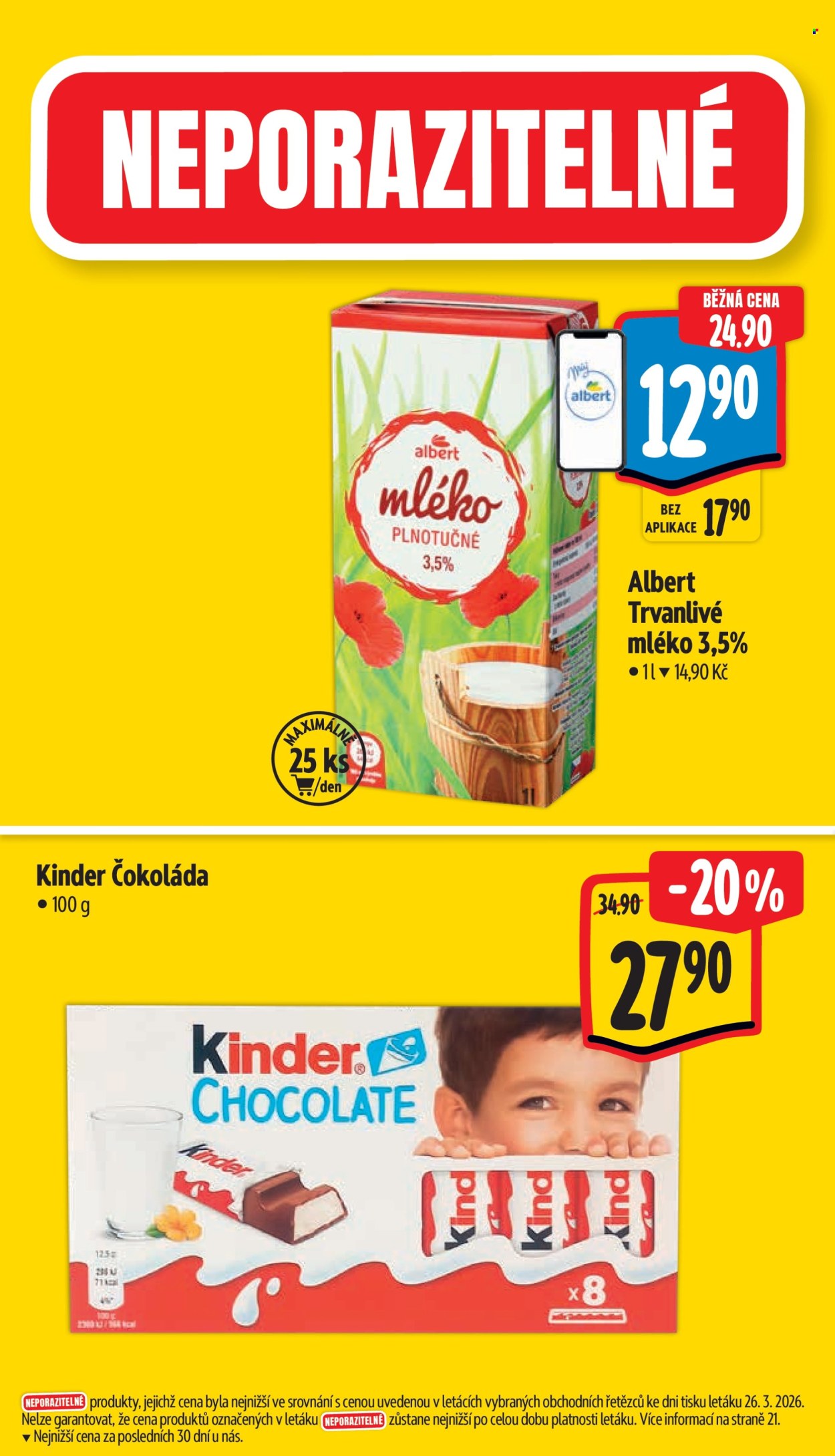 Leták Albert Supermarket - 1.4.2026 - 5.4.2026. Strana 4