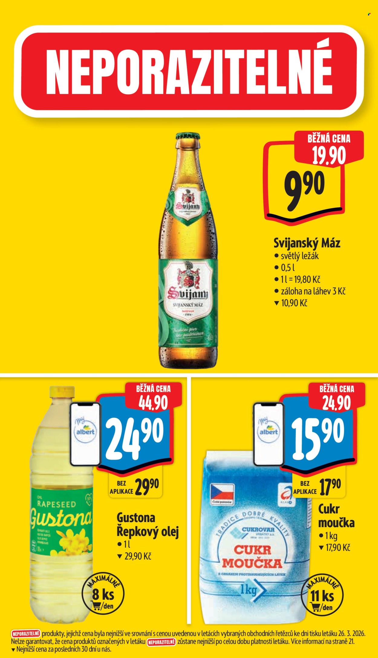 Leták Albert Supermarket - 1.4.2026 - 5.4.2026. Strana 5