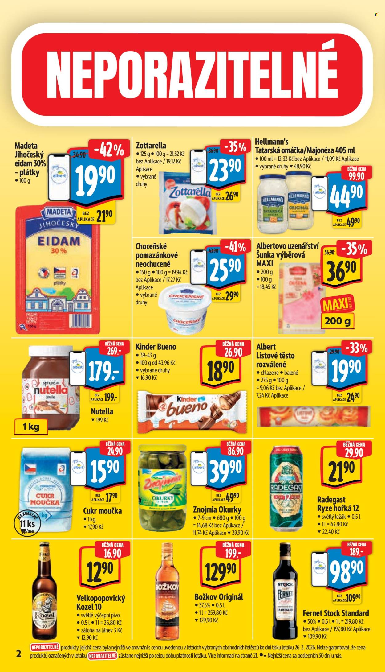 Leták Albert Supermarket - 1.4.2026 - 5.4.2026. Strana 6