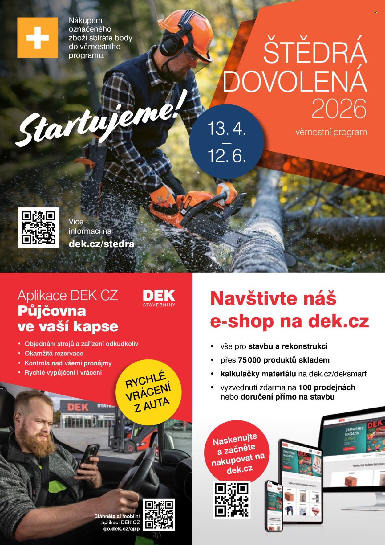 Leták DEK - 31.3.2026 - 26.4.2026. Strana 2