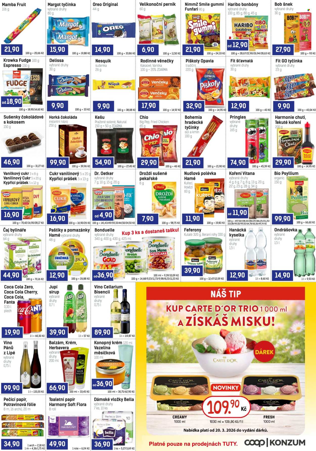 Leták Konzum - 25.3.2026 - 7.4.2026. Strana 2