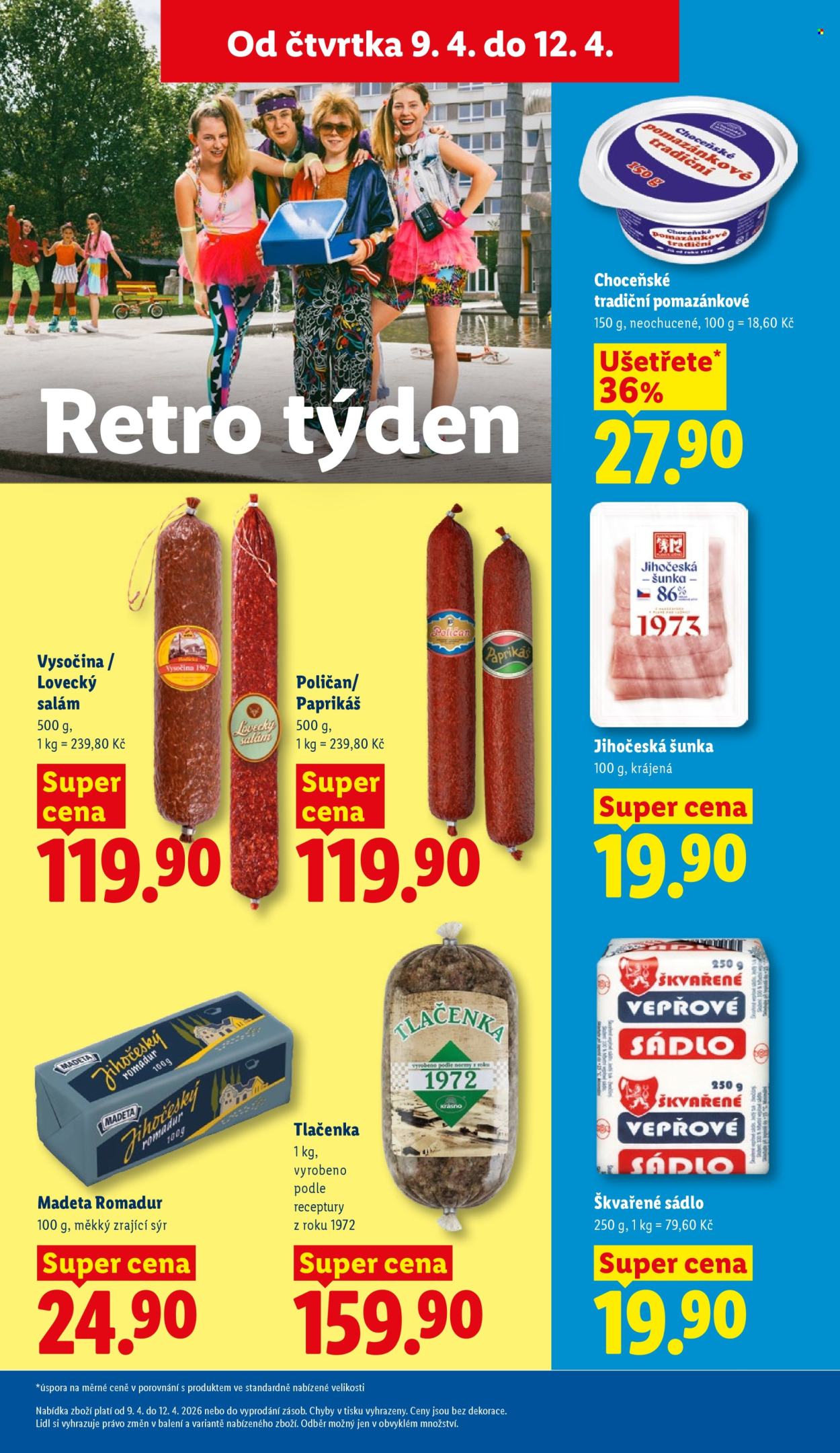 Leták Lidl - 9.4.2026 - 12.4.2026. Strana 13