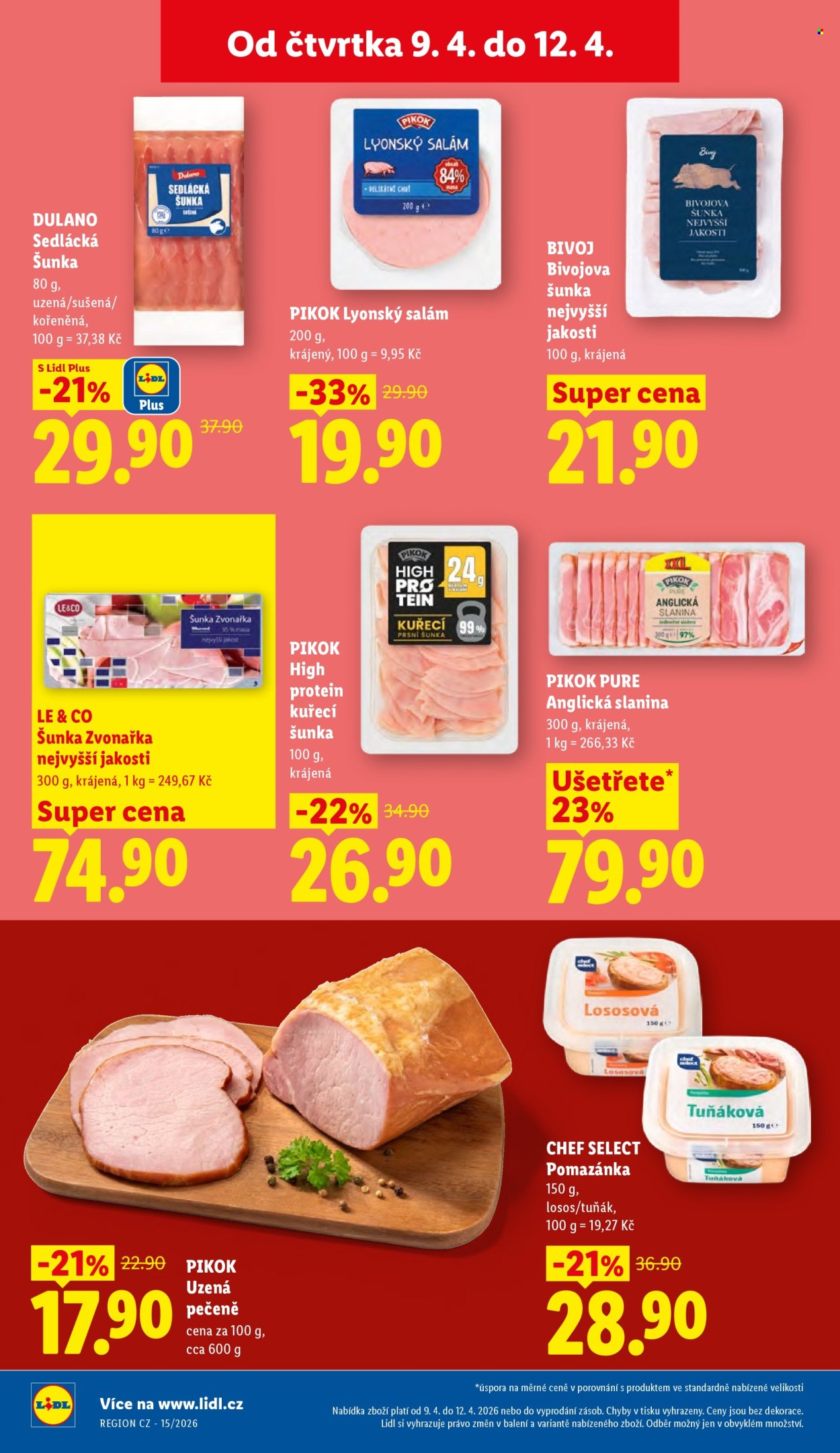 Leták Lidl - 9.4.2026 - 12.4.2026. Strana 18