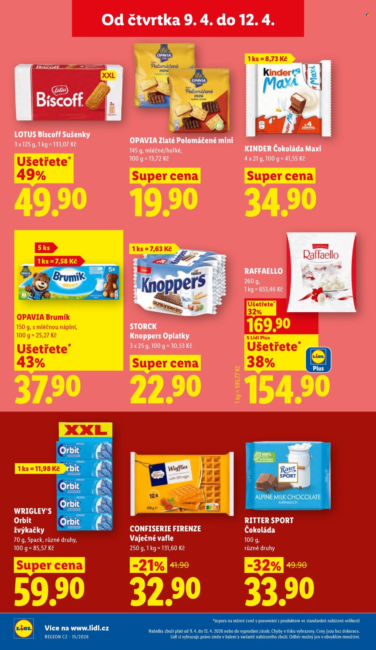 Leták Lidl - 9.4.2026 - 12.4.2026. Strana 24
