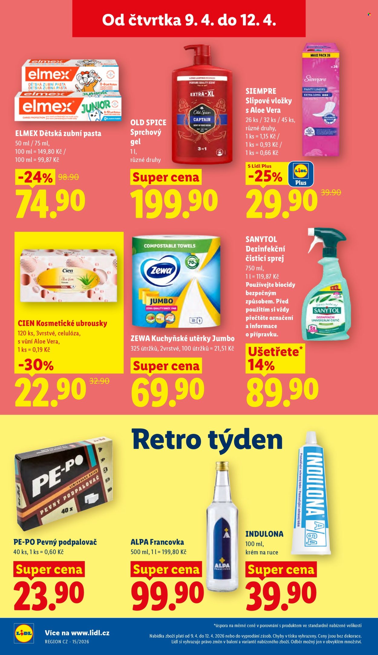 Leták Lidl - 9.4.2026 - 12.4.2026. Strana 26
