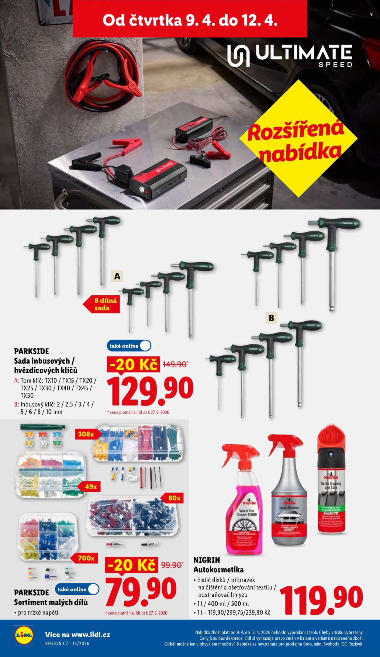 Leták Lidl - 9.4.2026 - 12.4.2026. Strana 36