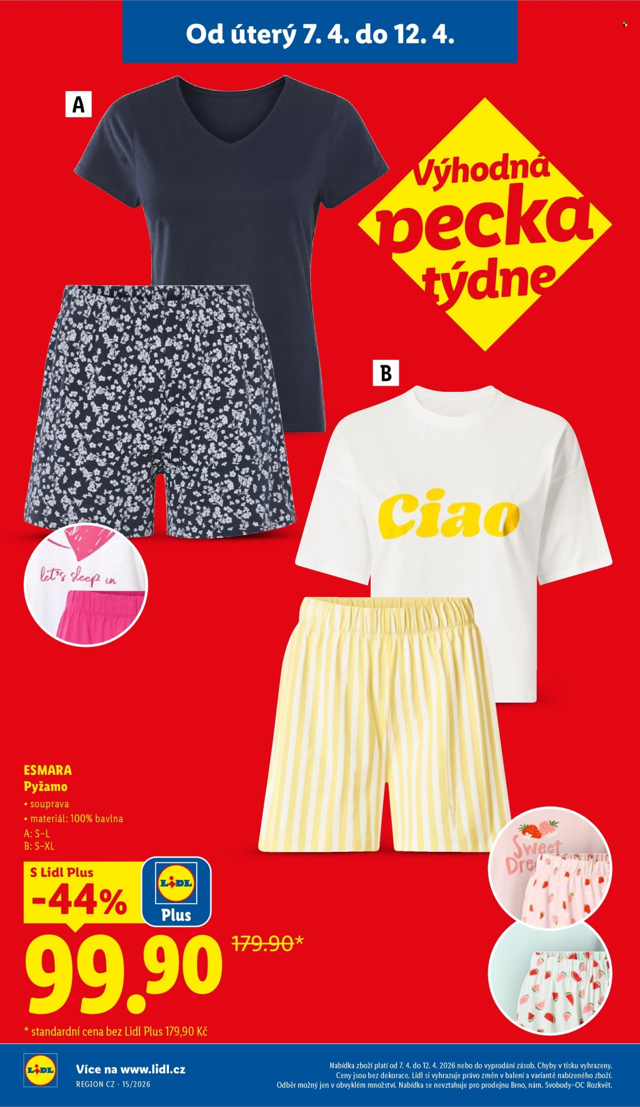 Leták Lidl - 7.4.2026 - 12.4.2026. Strana 4
