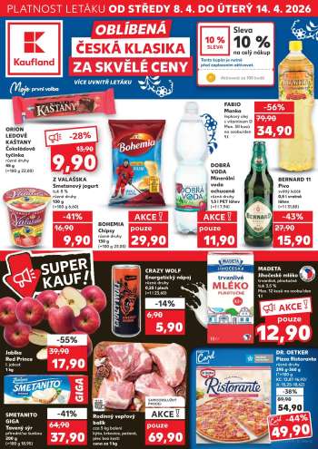 Leták Kaufland - 8.4.2026 - 14.4.2026.