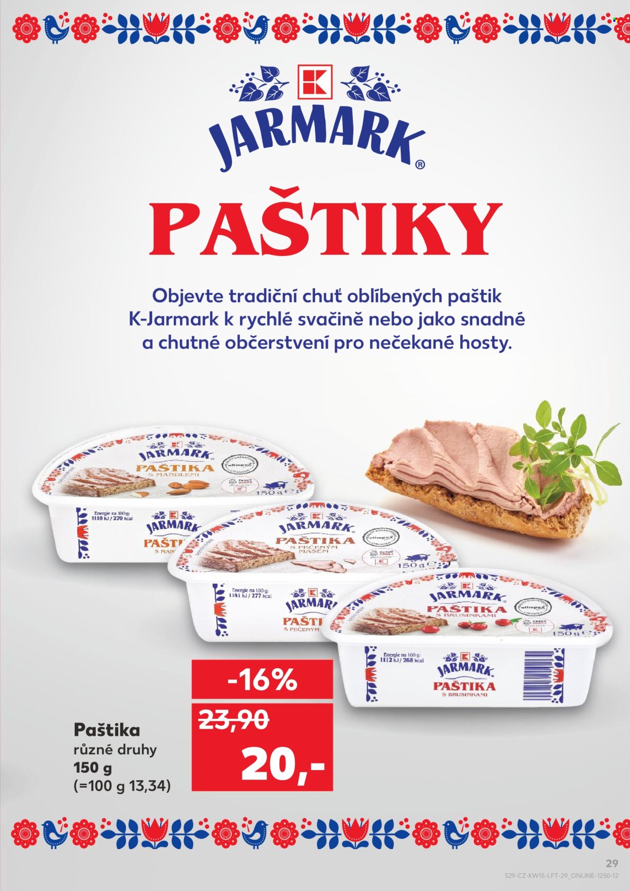 Leták Kaufland - 8.4.2026 - 14.4.2026. Strana 29