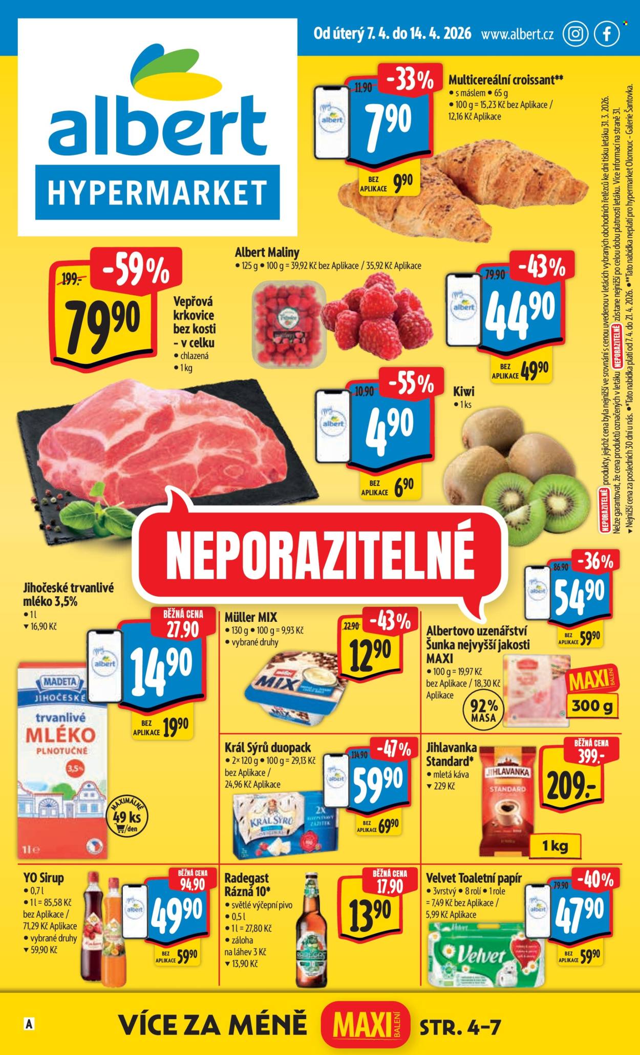Leták Albert Hypermarket - 7.4.2026 - 14.4.2026. Strana 1