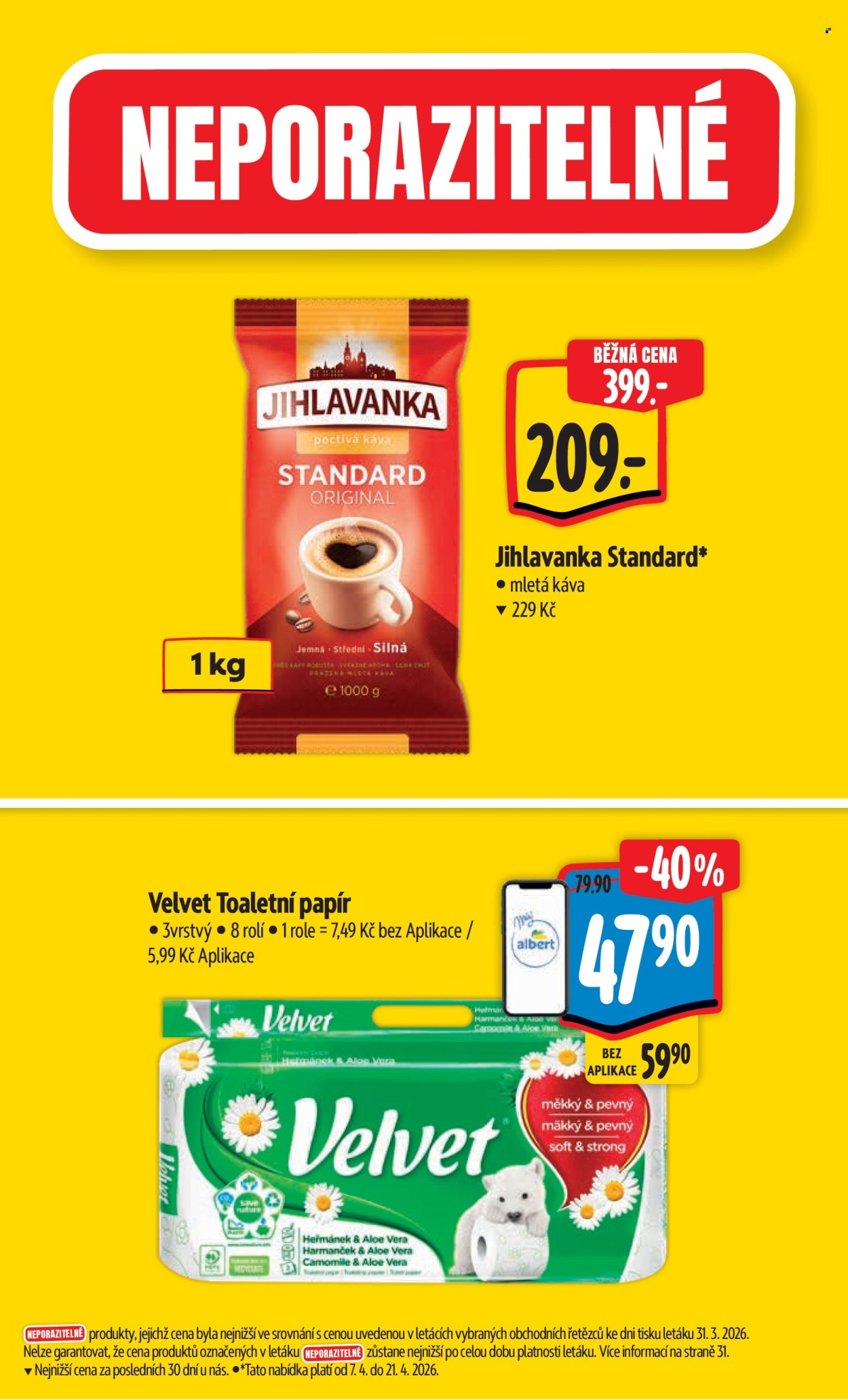 Leták Albert Hypermarket - 7.4.2026 - 14.4.2026. Strana 4