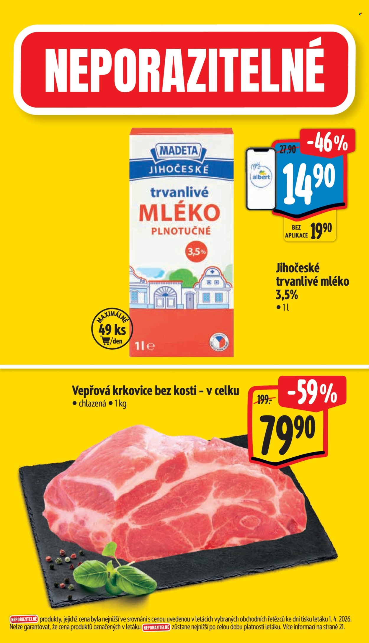 Leták Albert Supermarket - 7.4.2026 - 14.4.2026. Strana 2