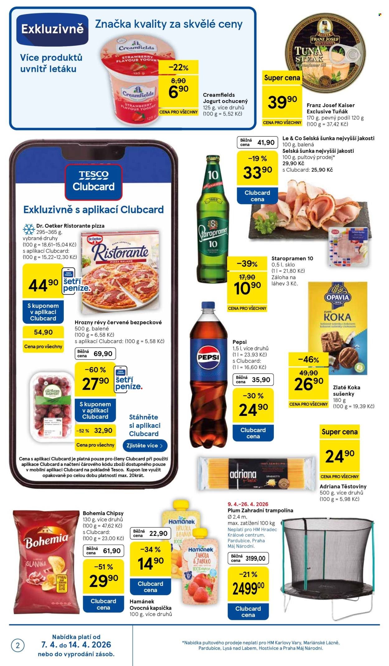 Leták TESCO - 7.4.2026 - 14.4.2026. Strana 2