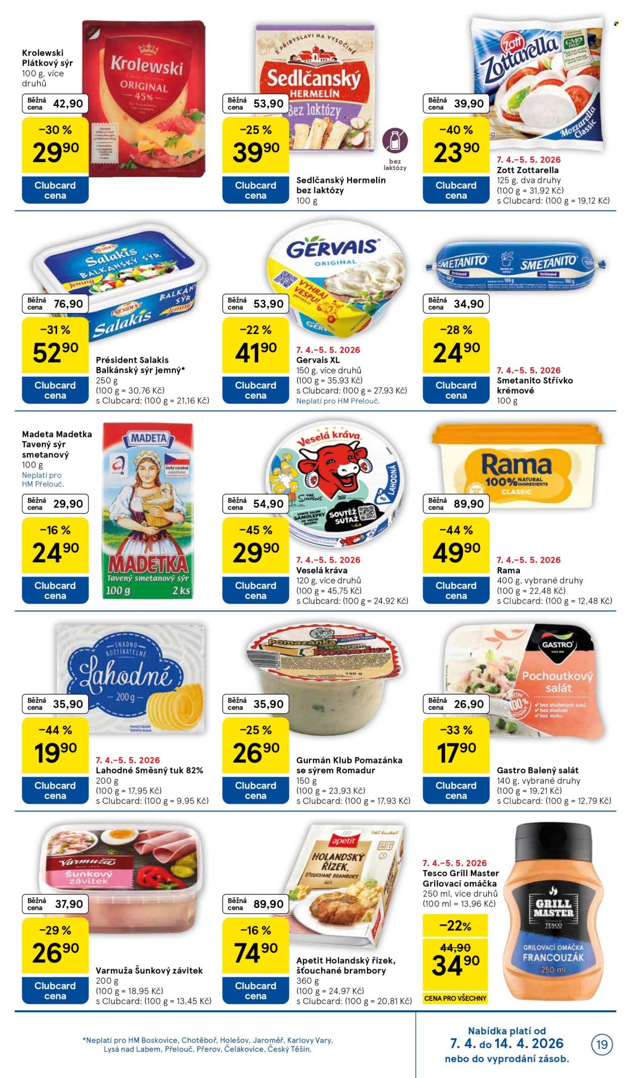 Leták TESCO - 7.4.2026 - 14.4.2026. Strana 19