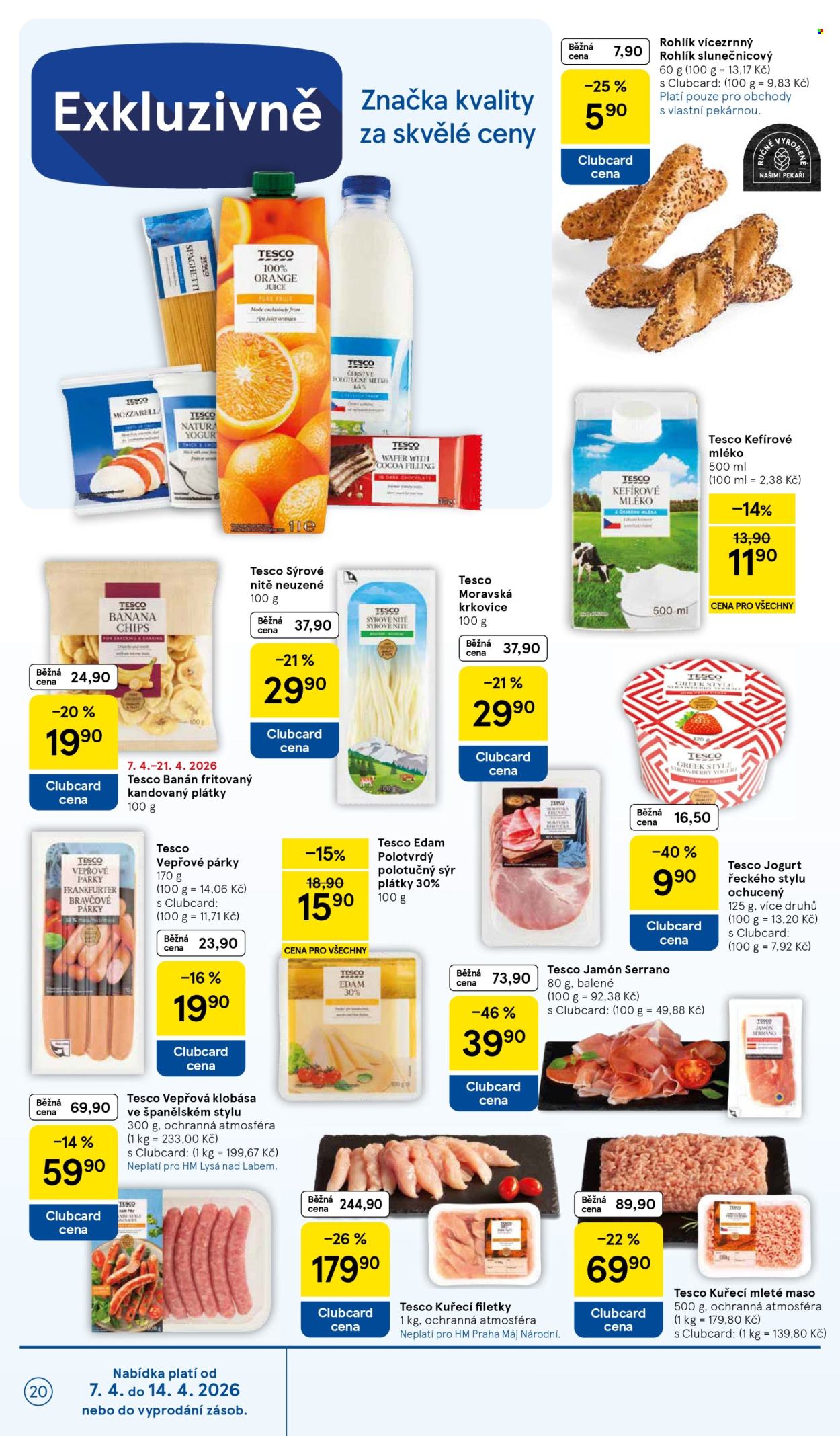 Leták TESCO - 7.4.2026 - 14.4.2026. Strana 20