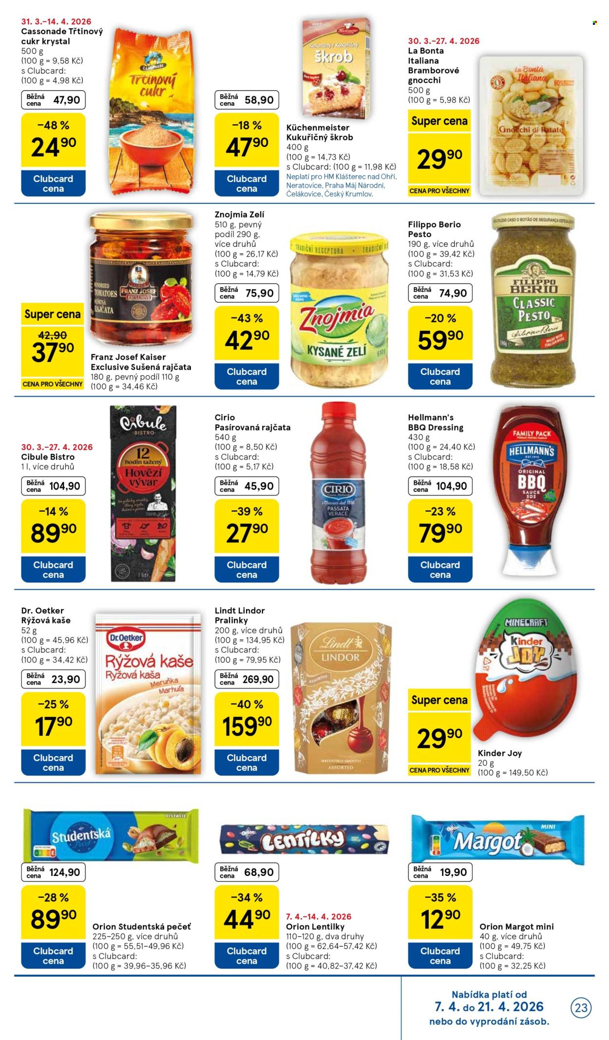 Leták TESCO - 7.4.2026 - 14.4.2026. Strana 23