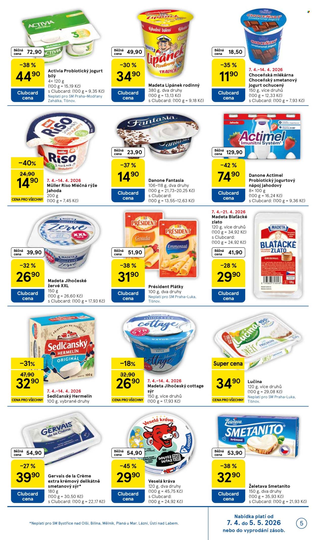 Leták TESCO supermarket - 7.4.2026 - 14.4.2026. Strana 5