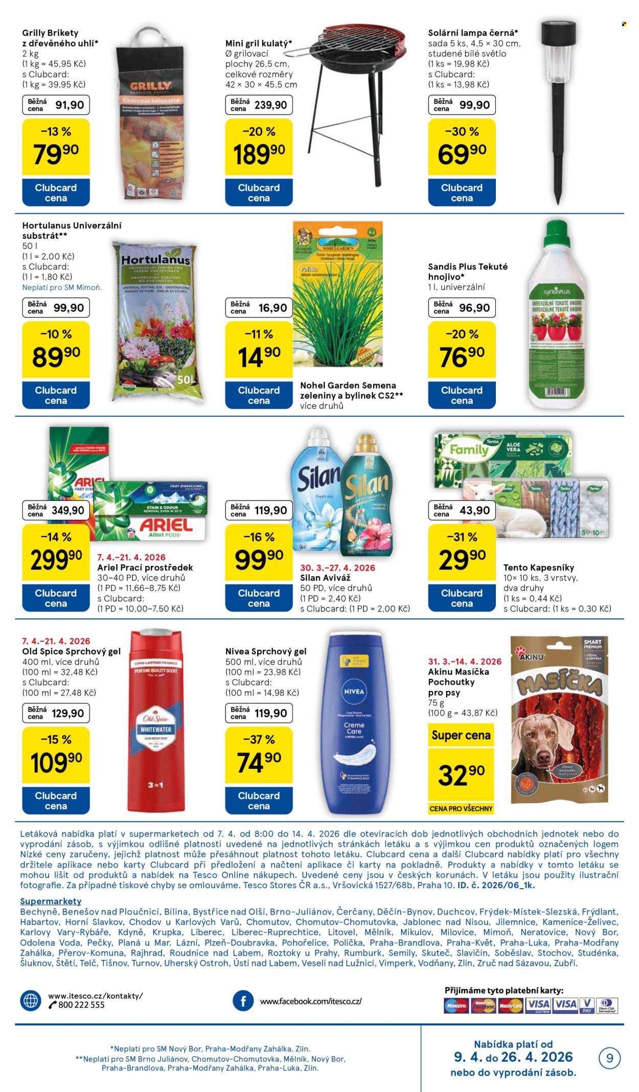 Leták TESCO supermarket - 7.4.2026 - 14.4.2026. Strana 9