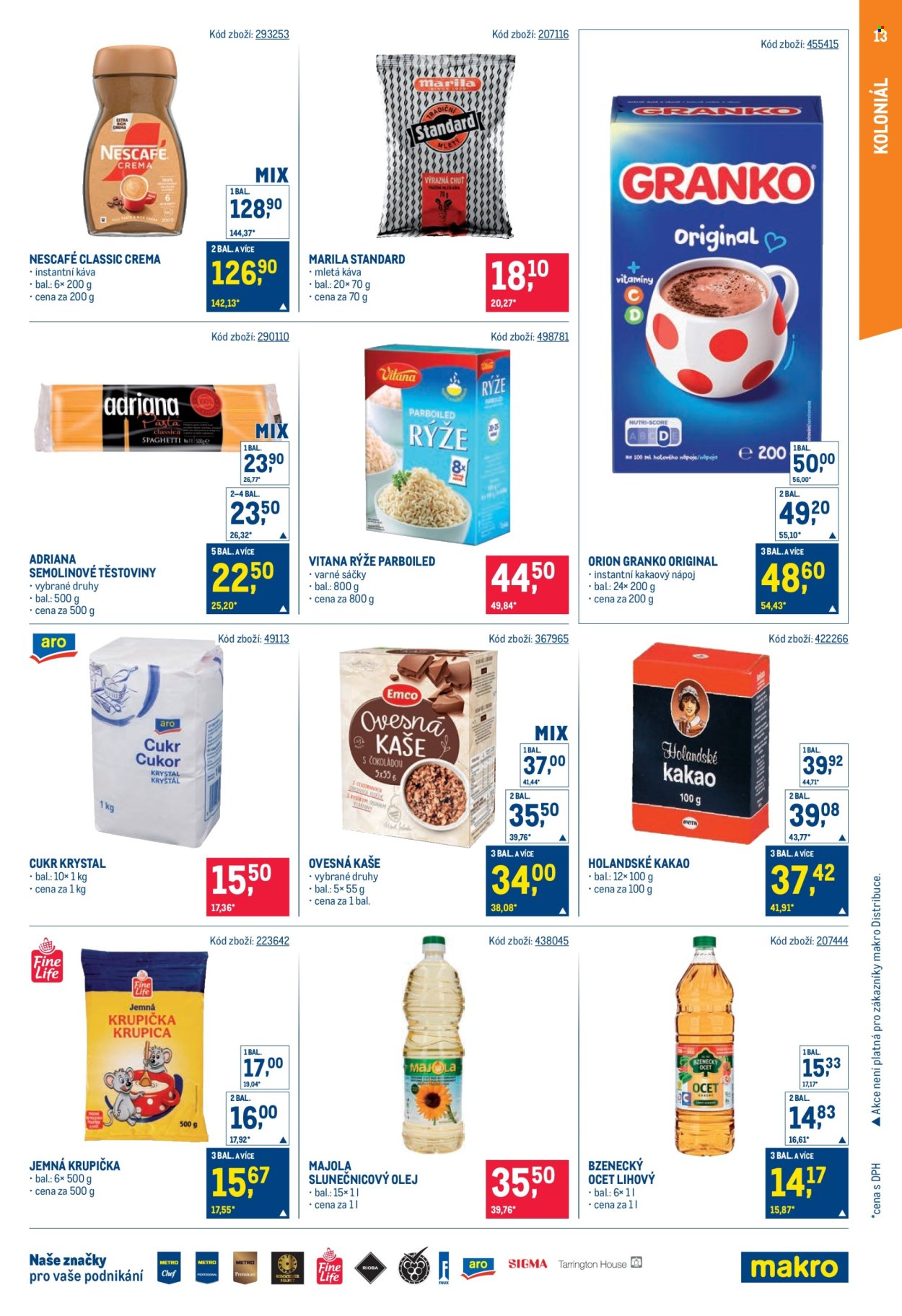 Leták MAKRO - 8.4.2026 - 21.4.2026. Strana 13