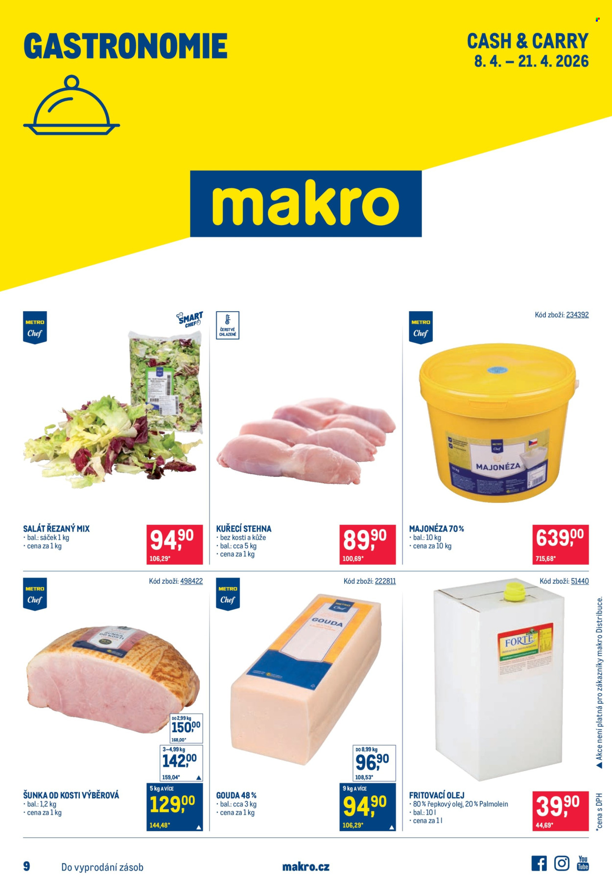 Leták MAKRO - 8.4.2026 - 21.4.2026. Strana 1