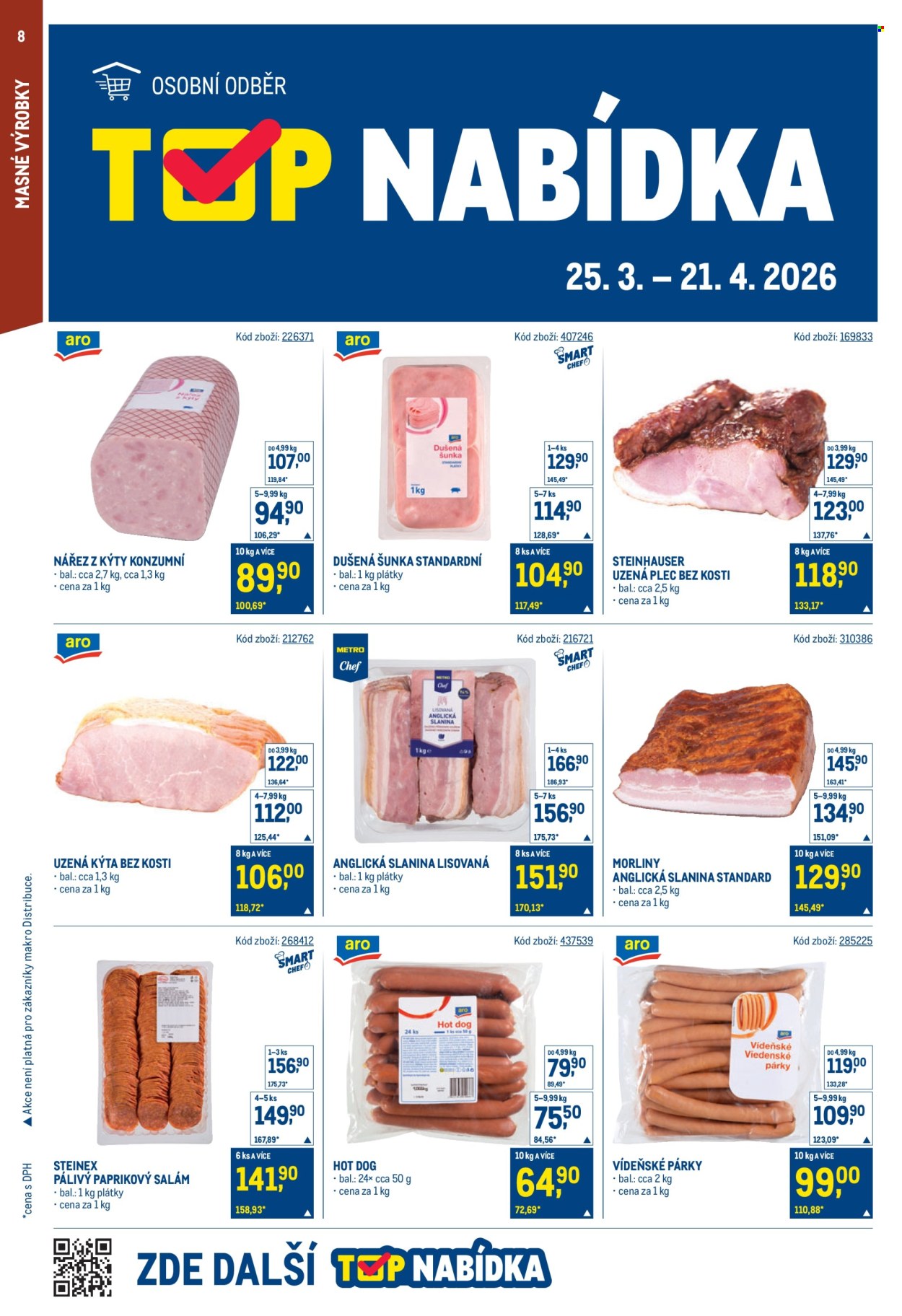 Leták MAKRO - 8.4.2026 - 21.4.2026. Strana 8