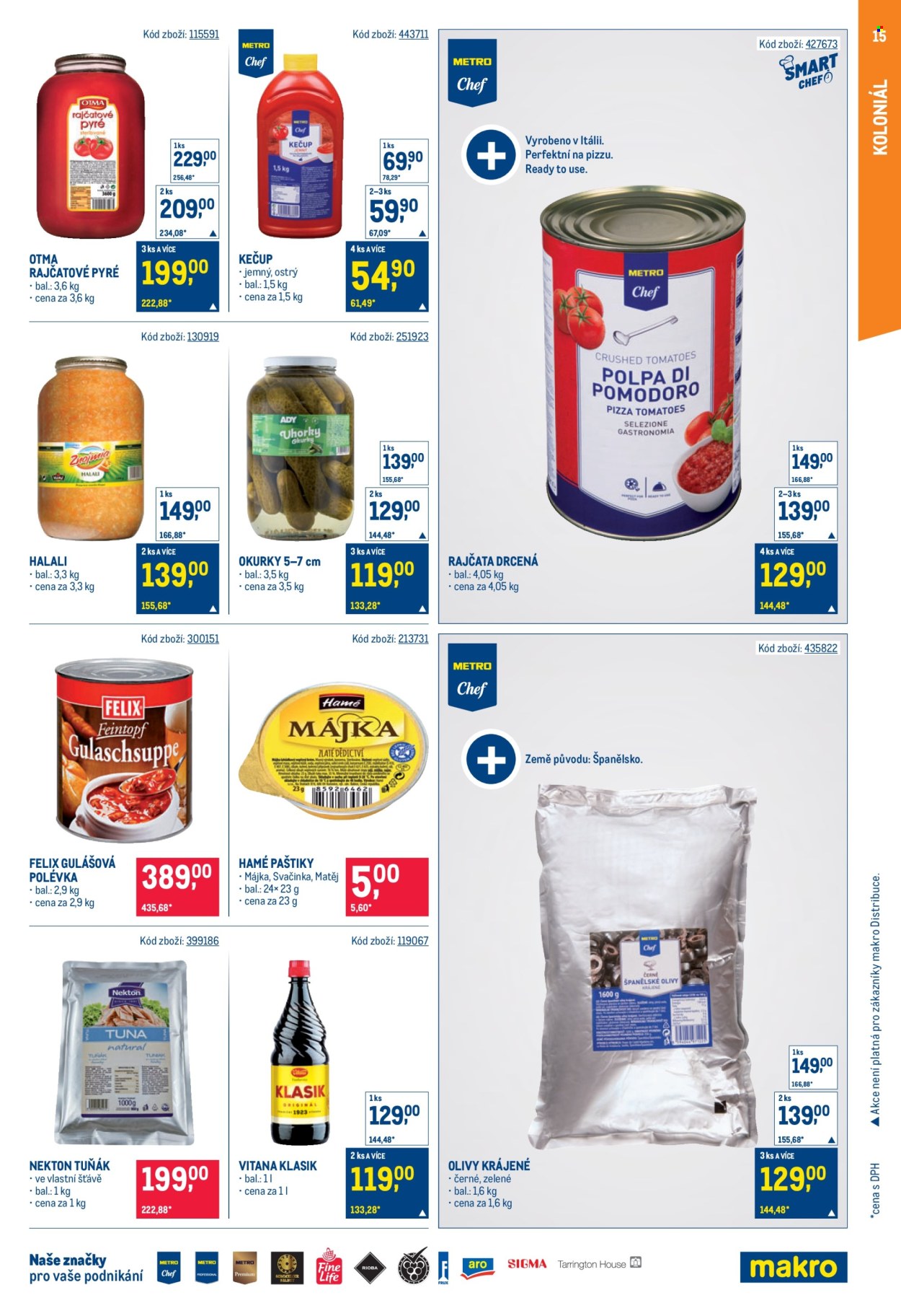 Leták MAKRO - 8.4.2026 - 21.4.2026. Strana 15