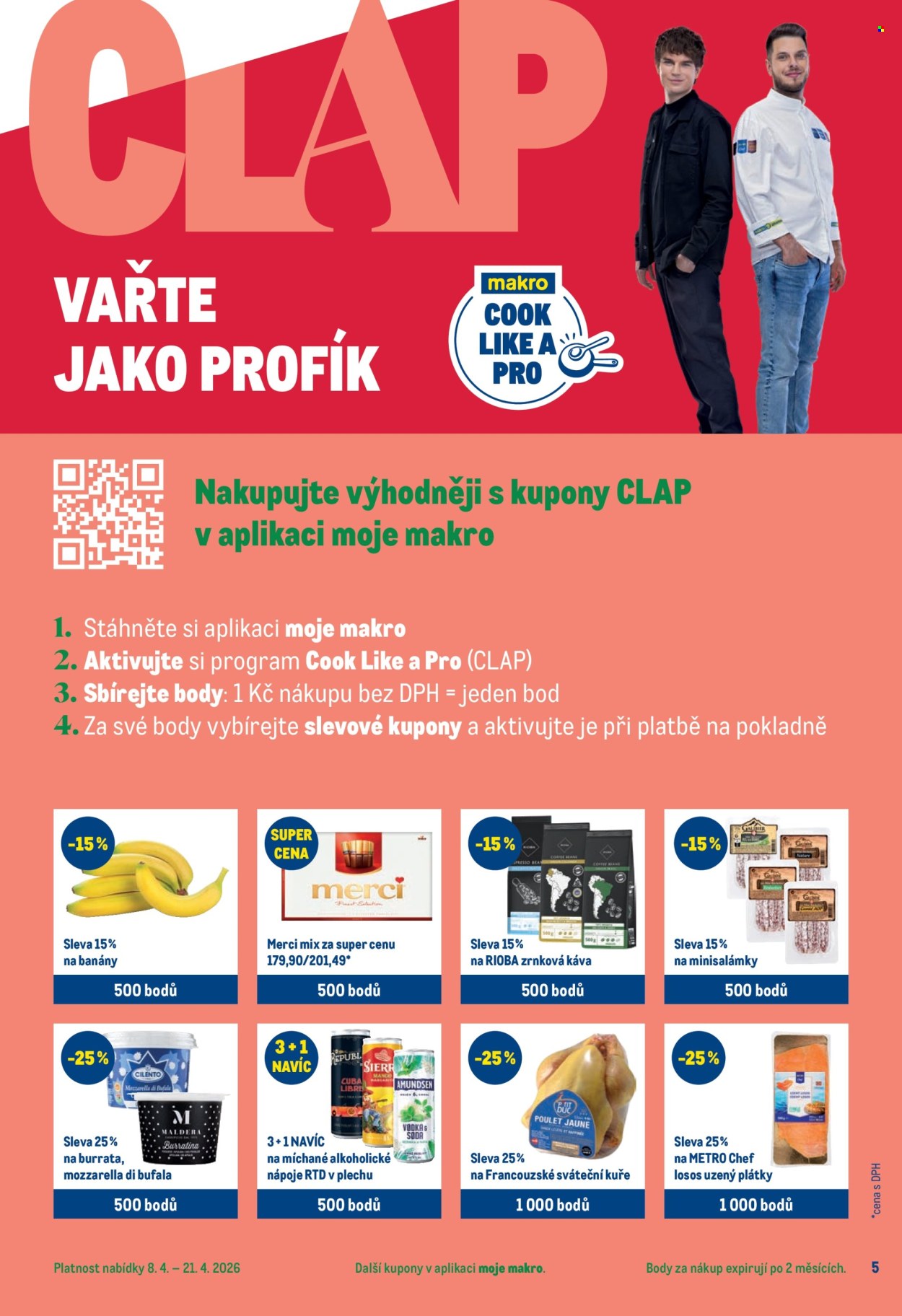 Leták MAKRO - 8.4.2026 - 21.4.2026. Strana 5