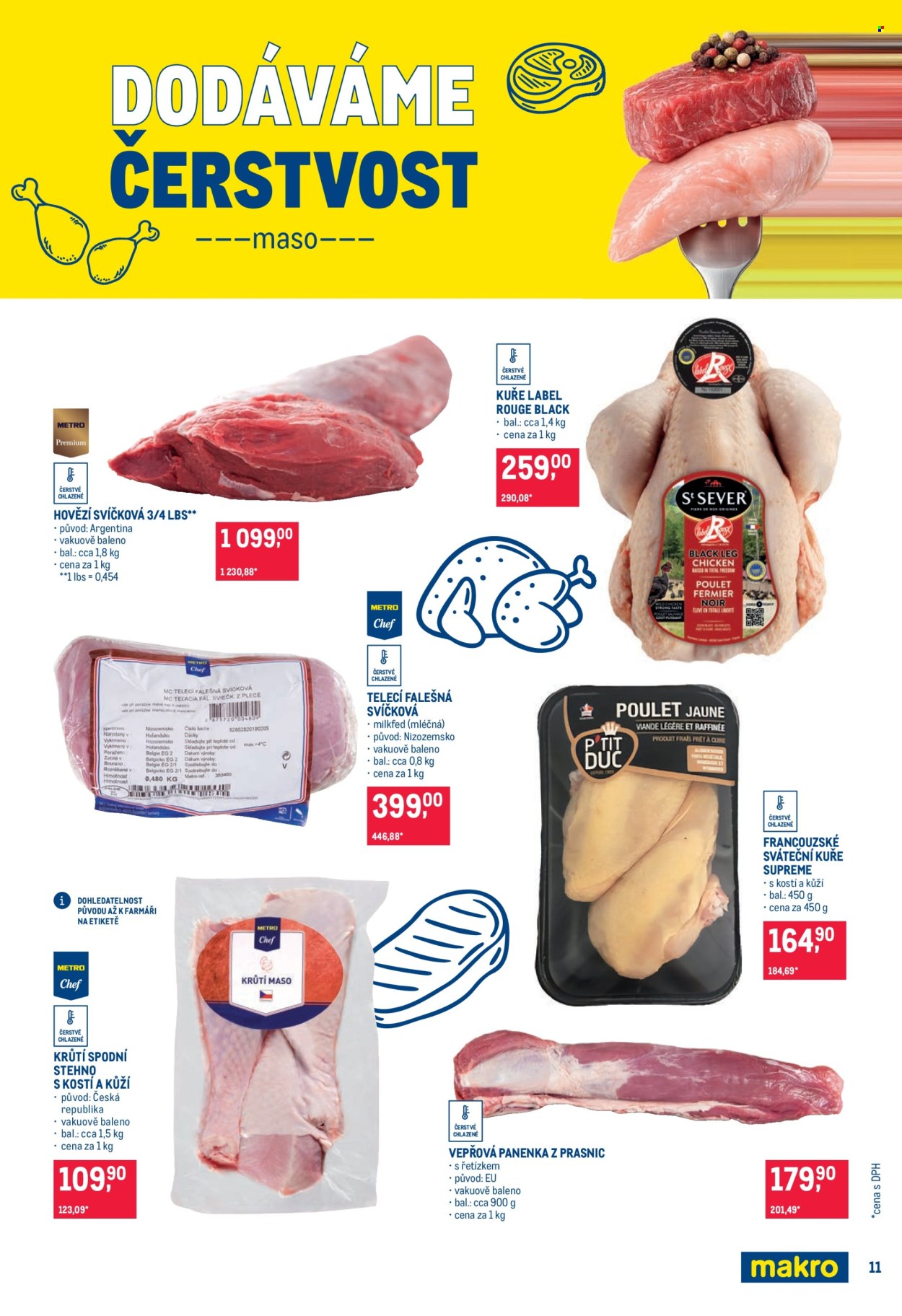 Leták MAKRO - 8.4.2026 - 21.4.2026. Strana 11