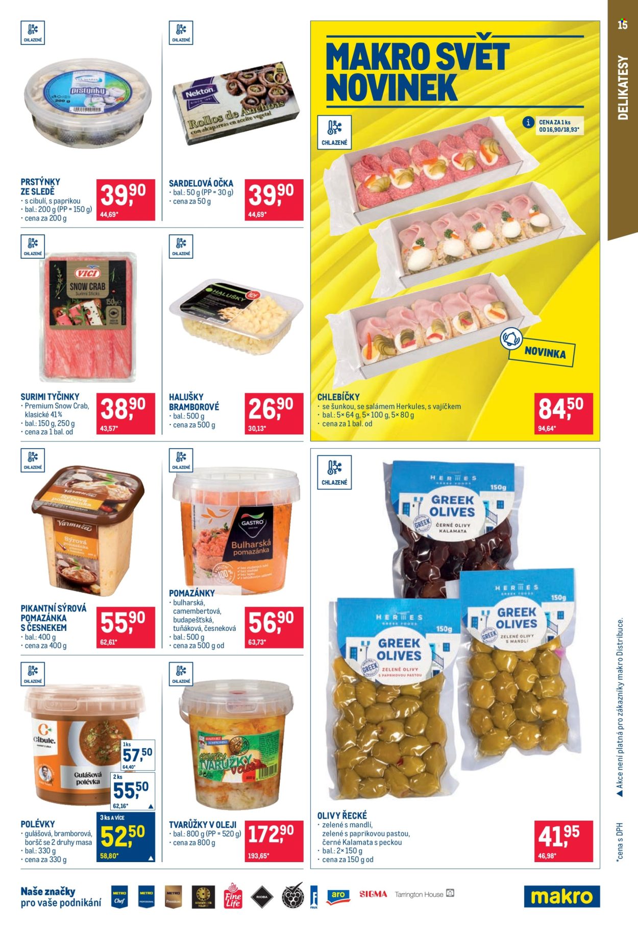 Leták MAKRO - 8.4.2026 - 21.4.2026. Strana 15