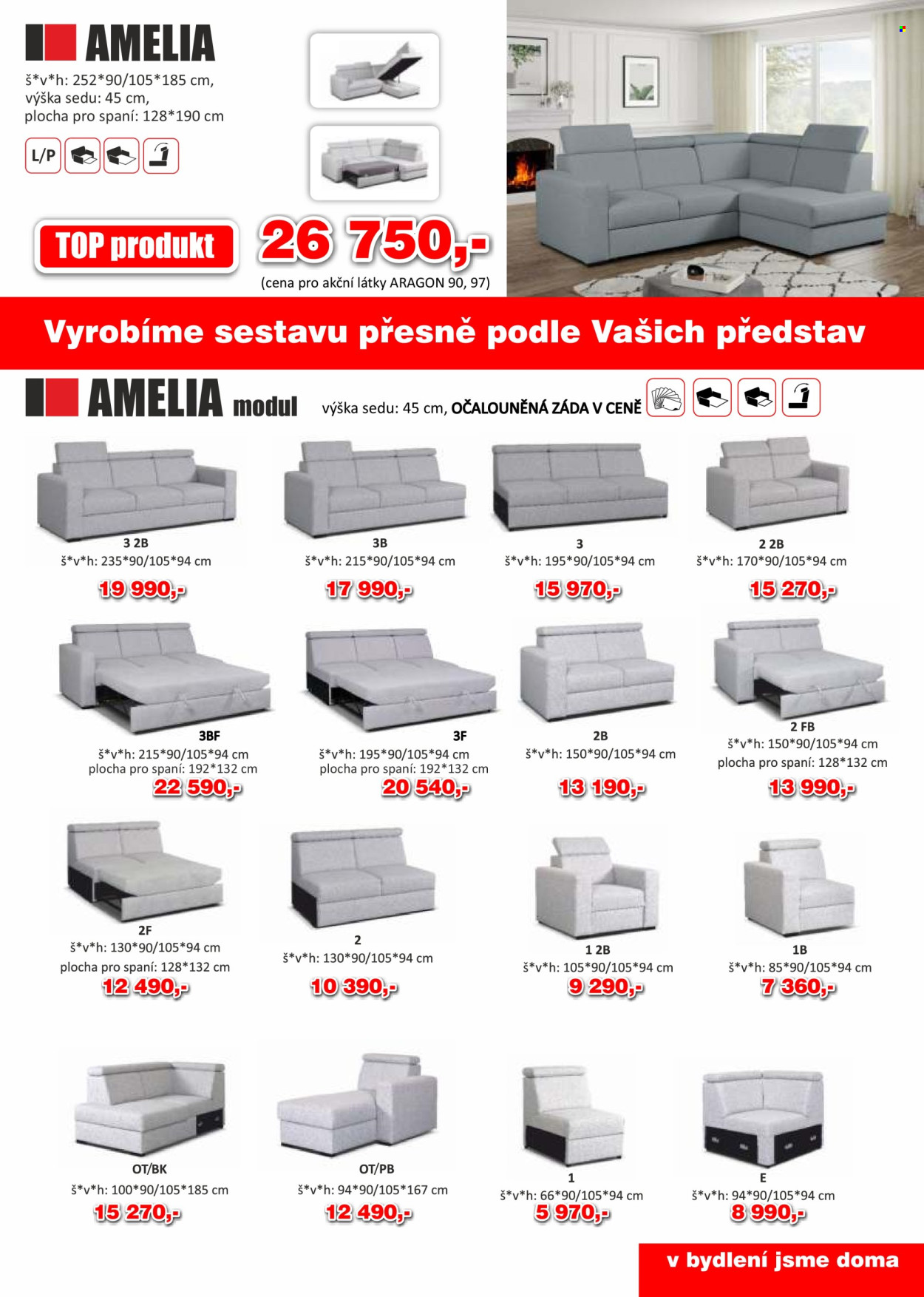 Leták Nábytek Jamall - 7.4.2026 - 30.6.2026. Strana 3