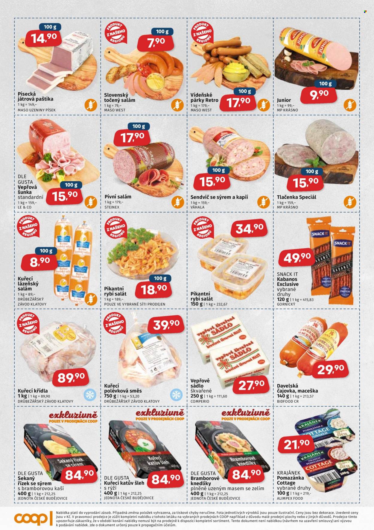 Leták coop JEDNOTA - 8.4.2026 - 21.4.2026. Strana 2