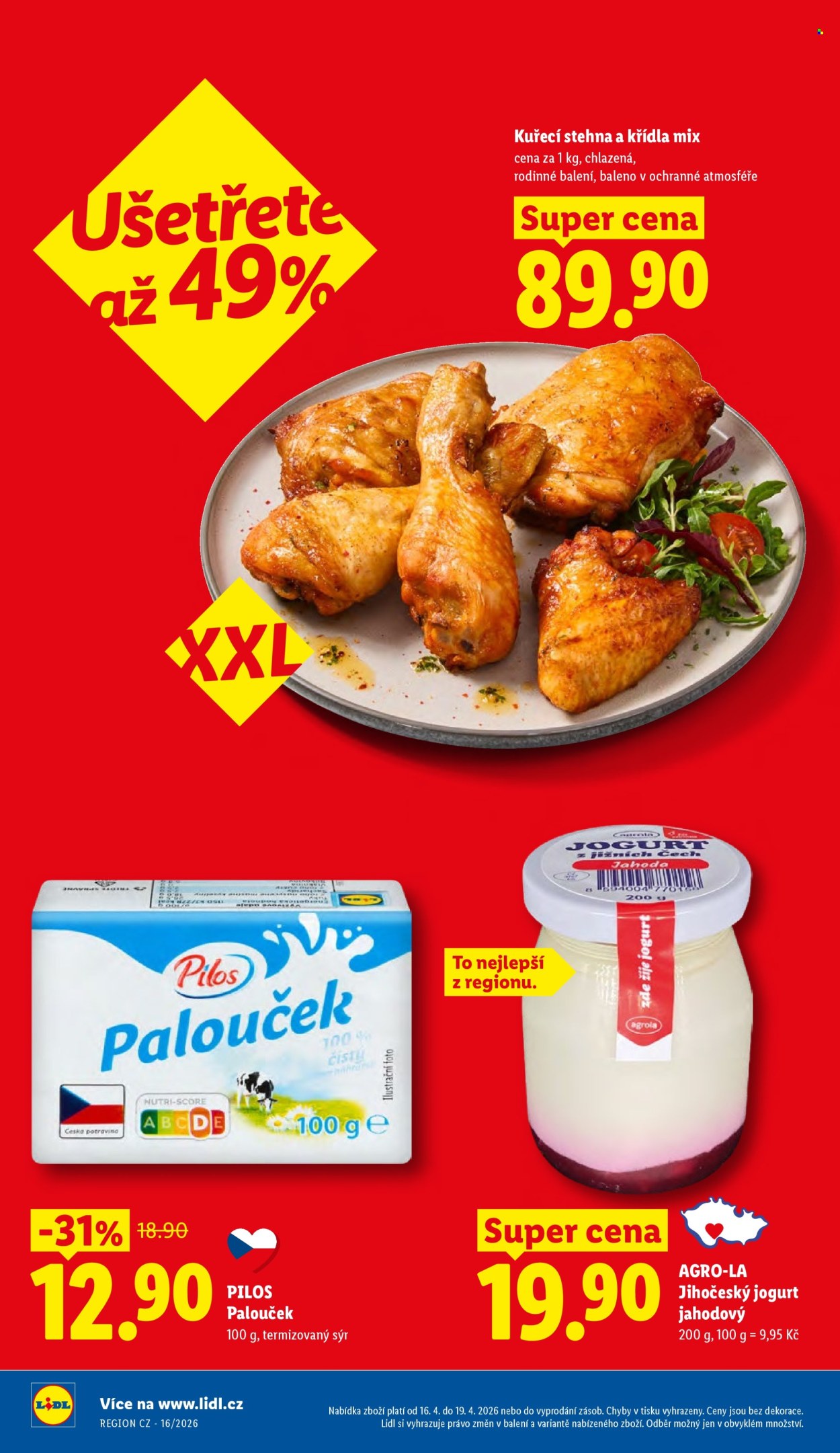 Leták Lidl - 16.4.2026 - 19.4.2026. Strana 2