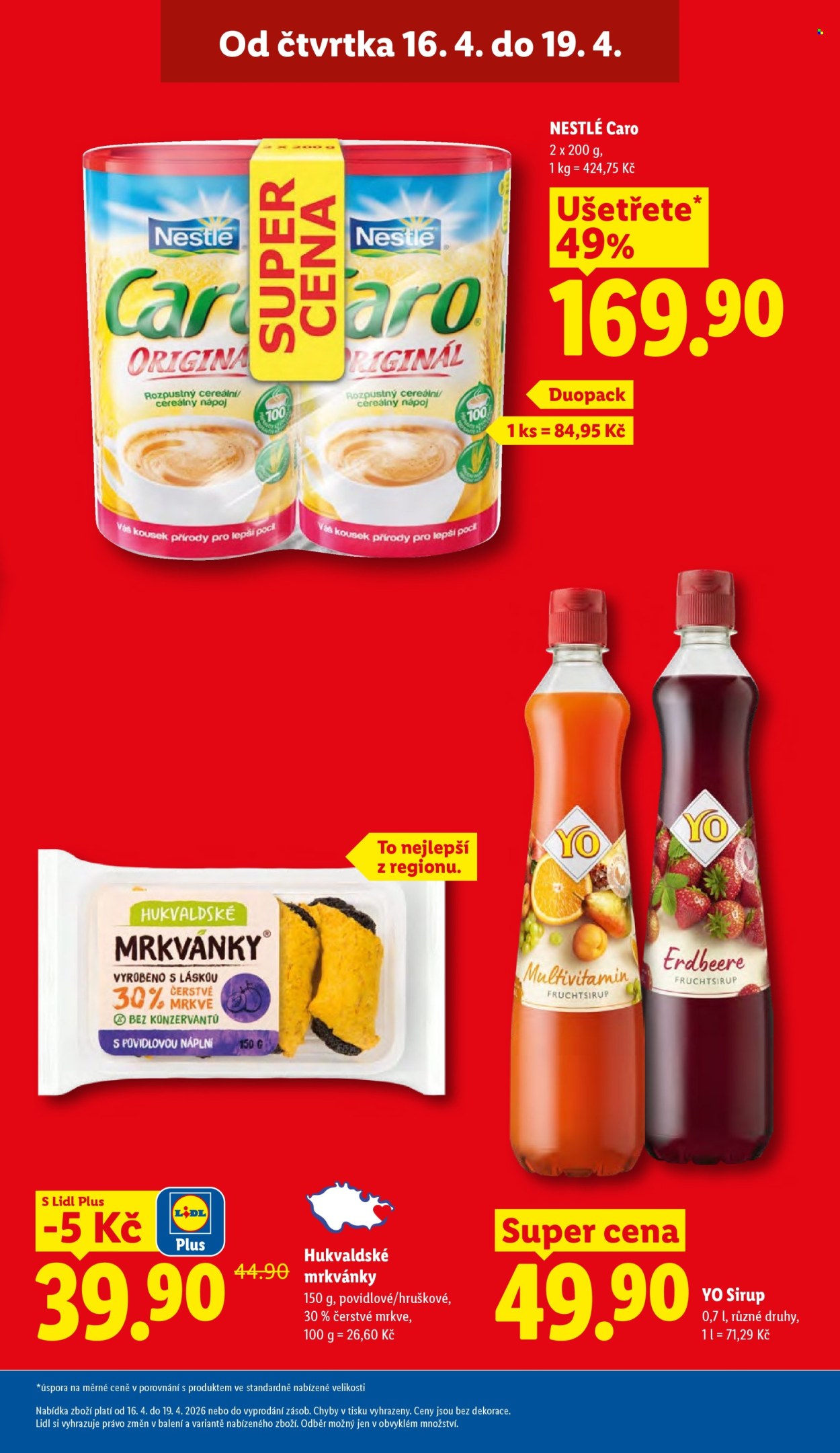 Leták Lidl - 16.4.2026 - 19.4.2026. Strana 3