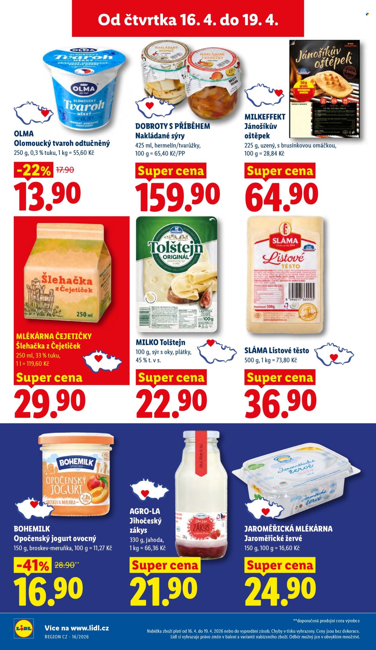 Leták Lidl - 16.4.2026 - 19.4.2026. Strana 14