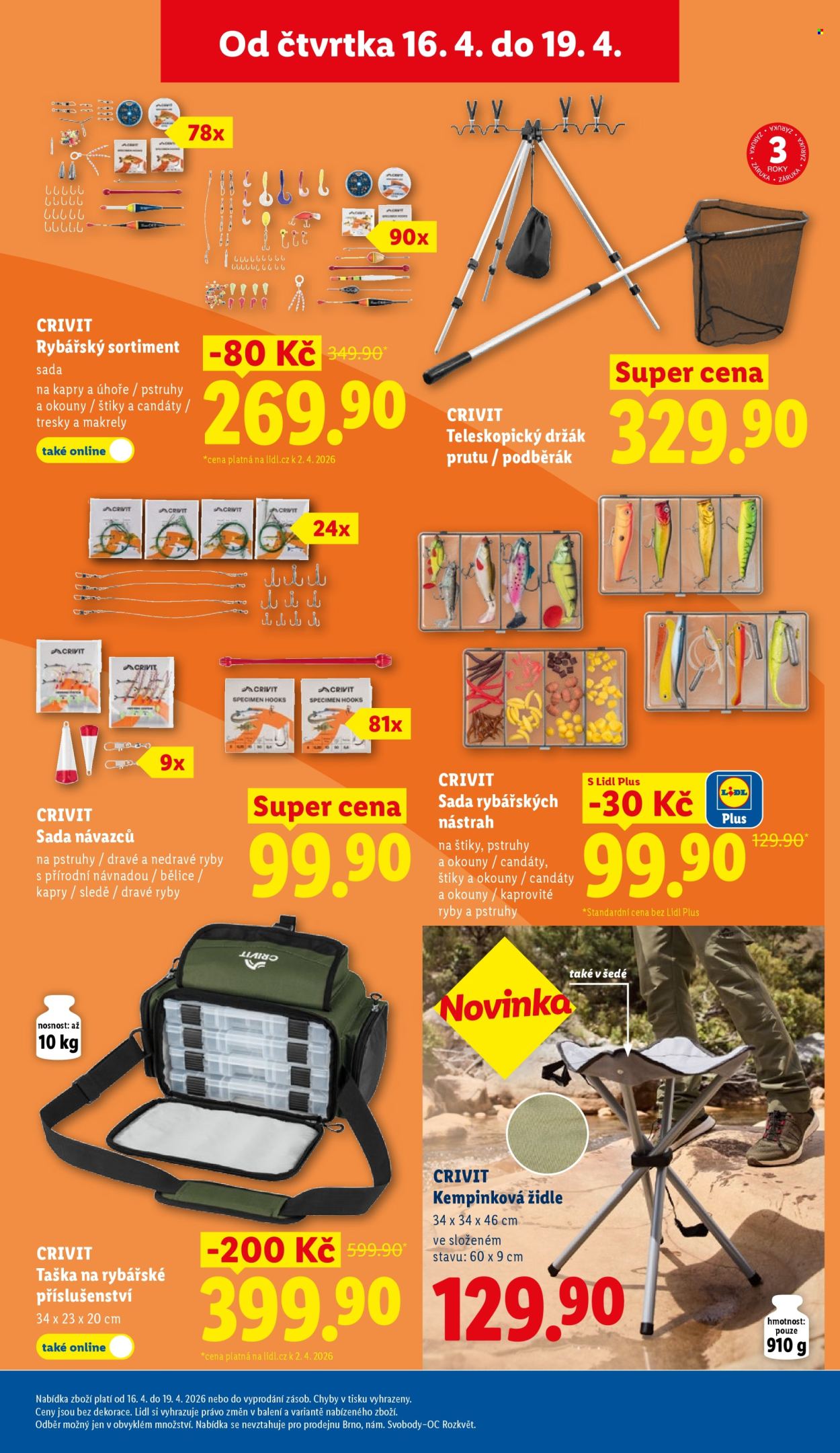 Leták Lidl - 16.4.2026 - 19.4.2026. Strana 33