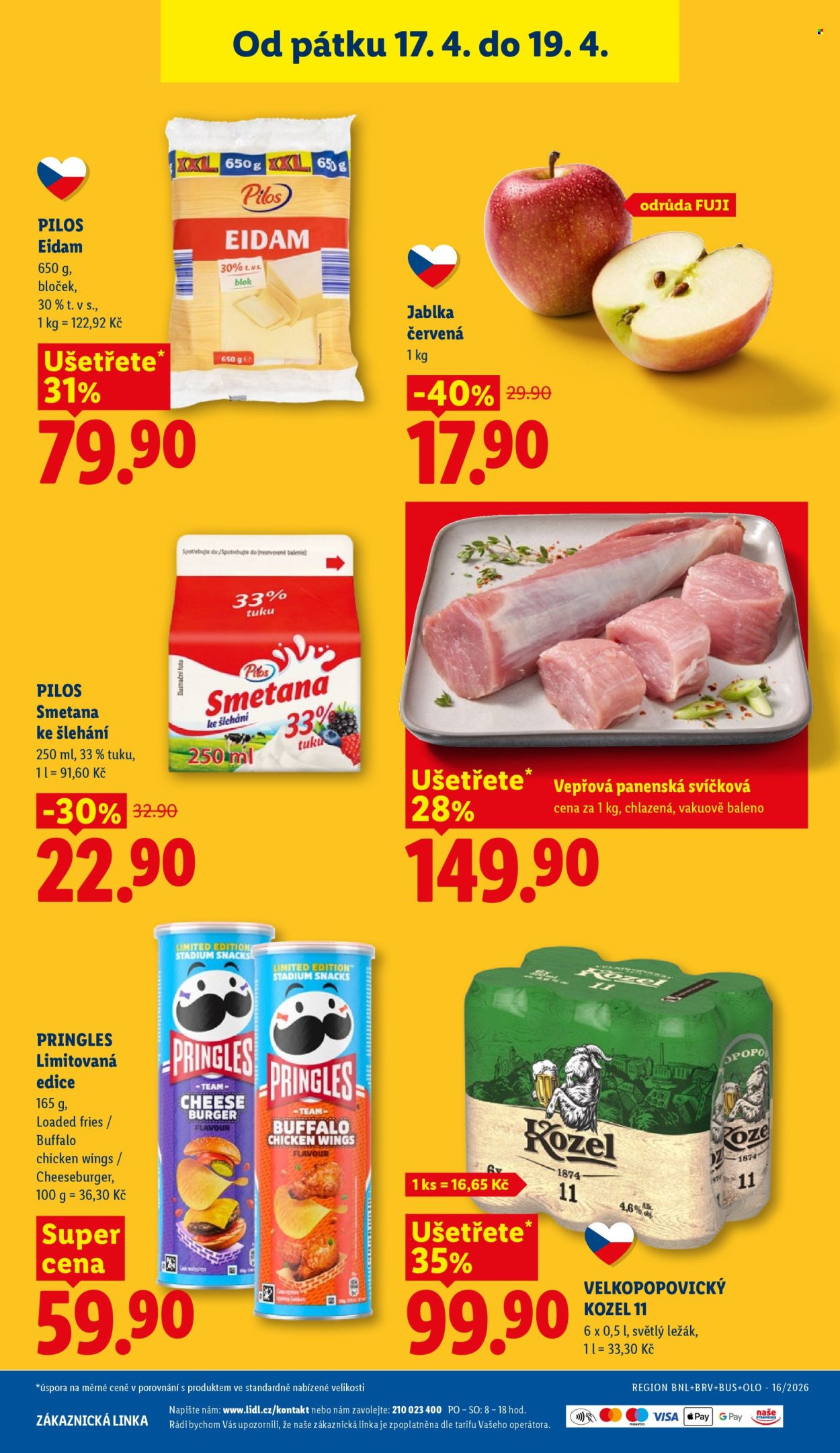 Leták Lidl - 16.4.2026 - 19.4.2026. Strana 39