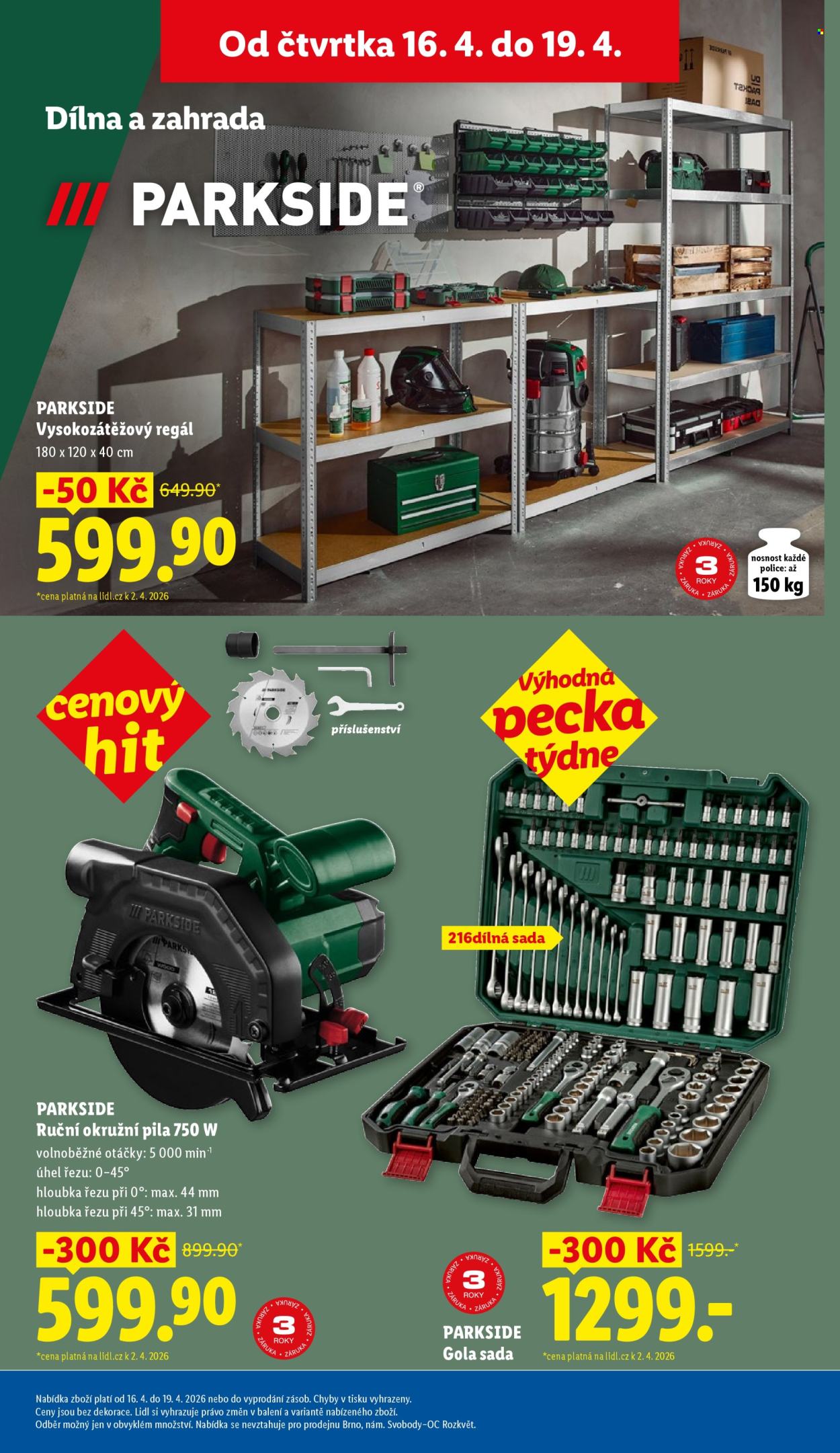 Leták Lidl - 13.4.2026 - 19.4.2026. Strana 15