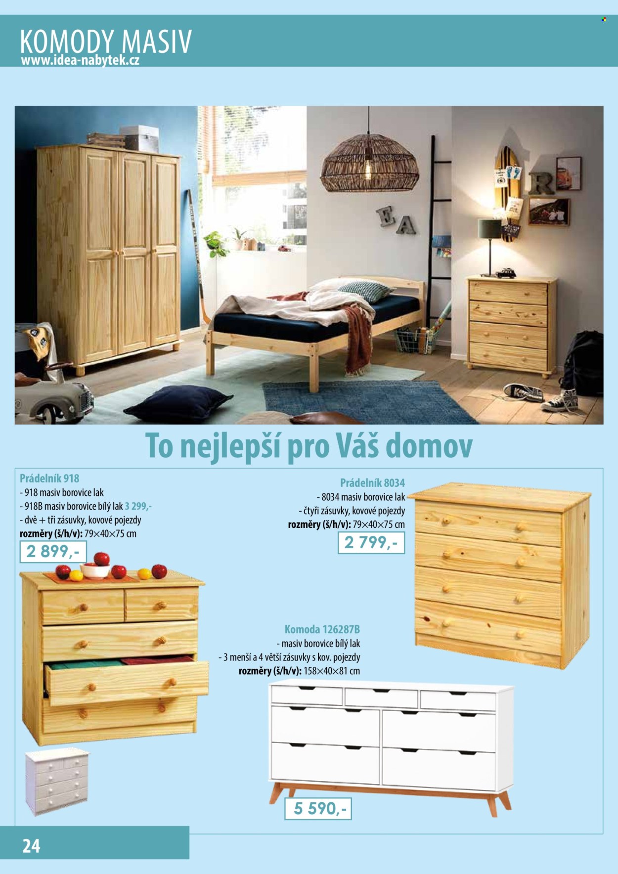 Leták IDEA nábytek. Strana 24